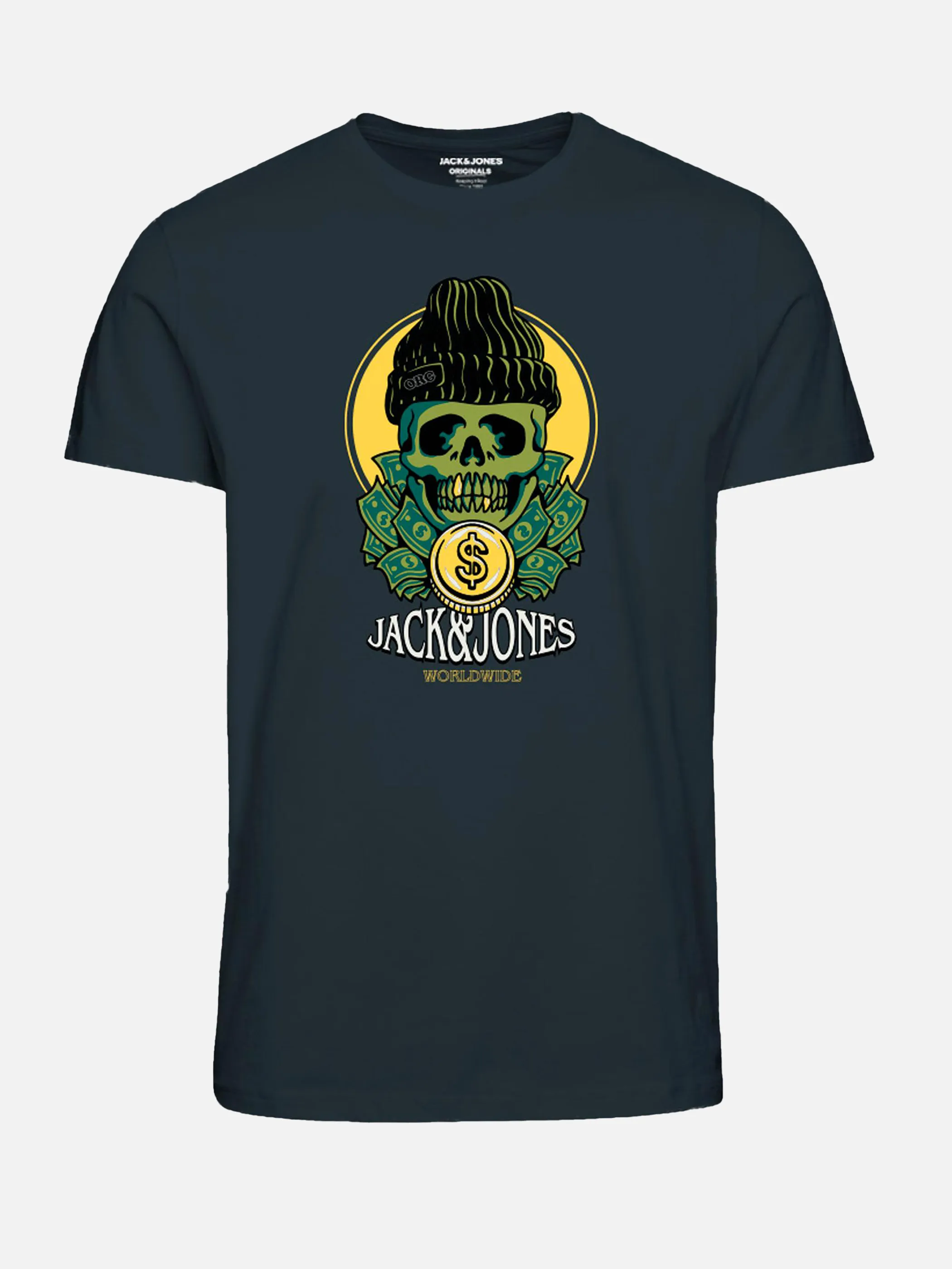 Jack Jones 12248595 JORDAEMON TEE SS CREW Türkis 886130 283238 1