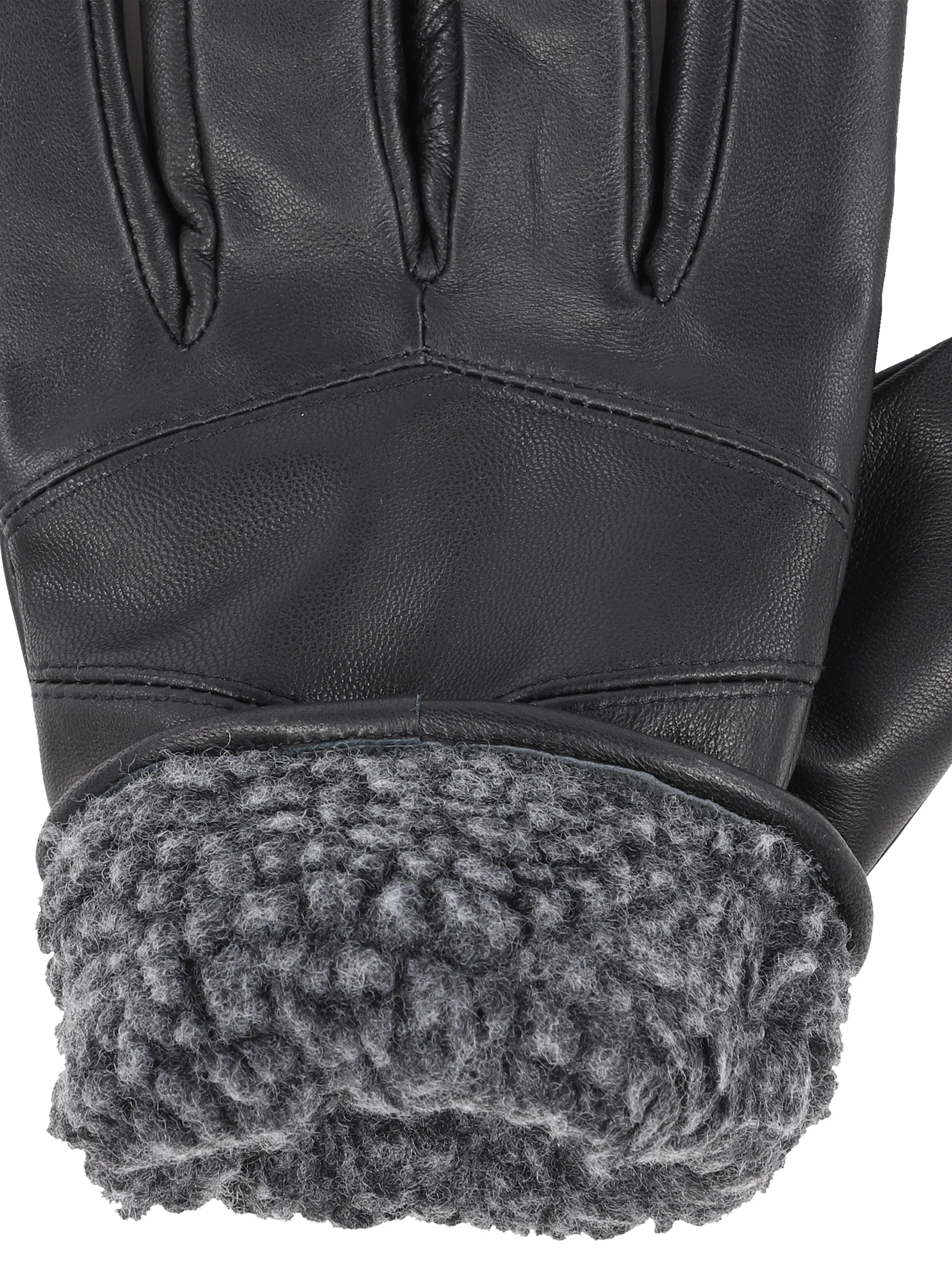 Jim Spencer He. Lederhandschuh Sherpa Schwarz 857937 BLACK 3