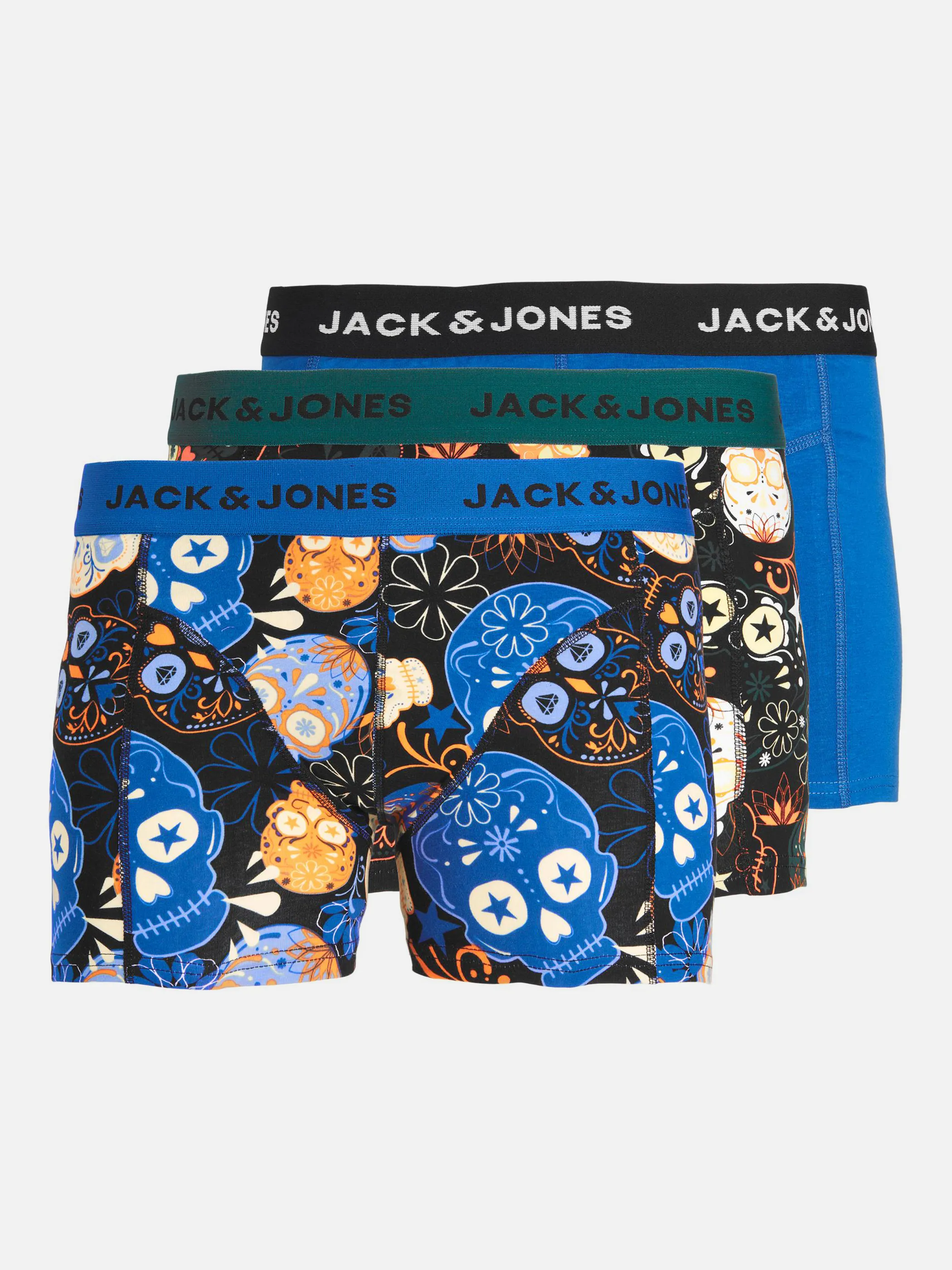 Jack Jones 12228469 JACSKULL FLOWER TRUNK Schwarz 878771 178012001 1