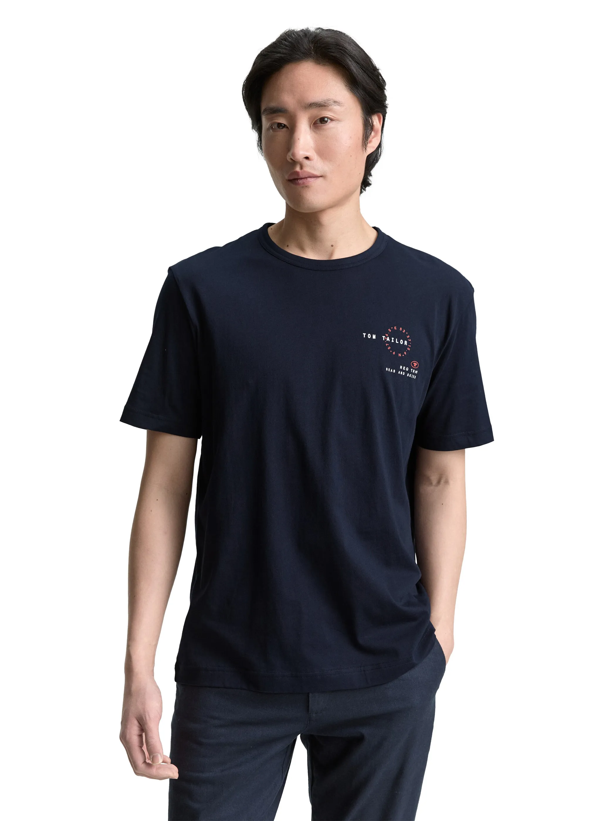 Tom Tailor 1046794 t-shirt with print Marine 910585 10668 3