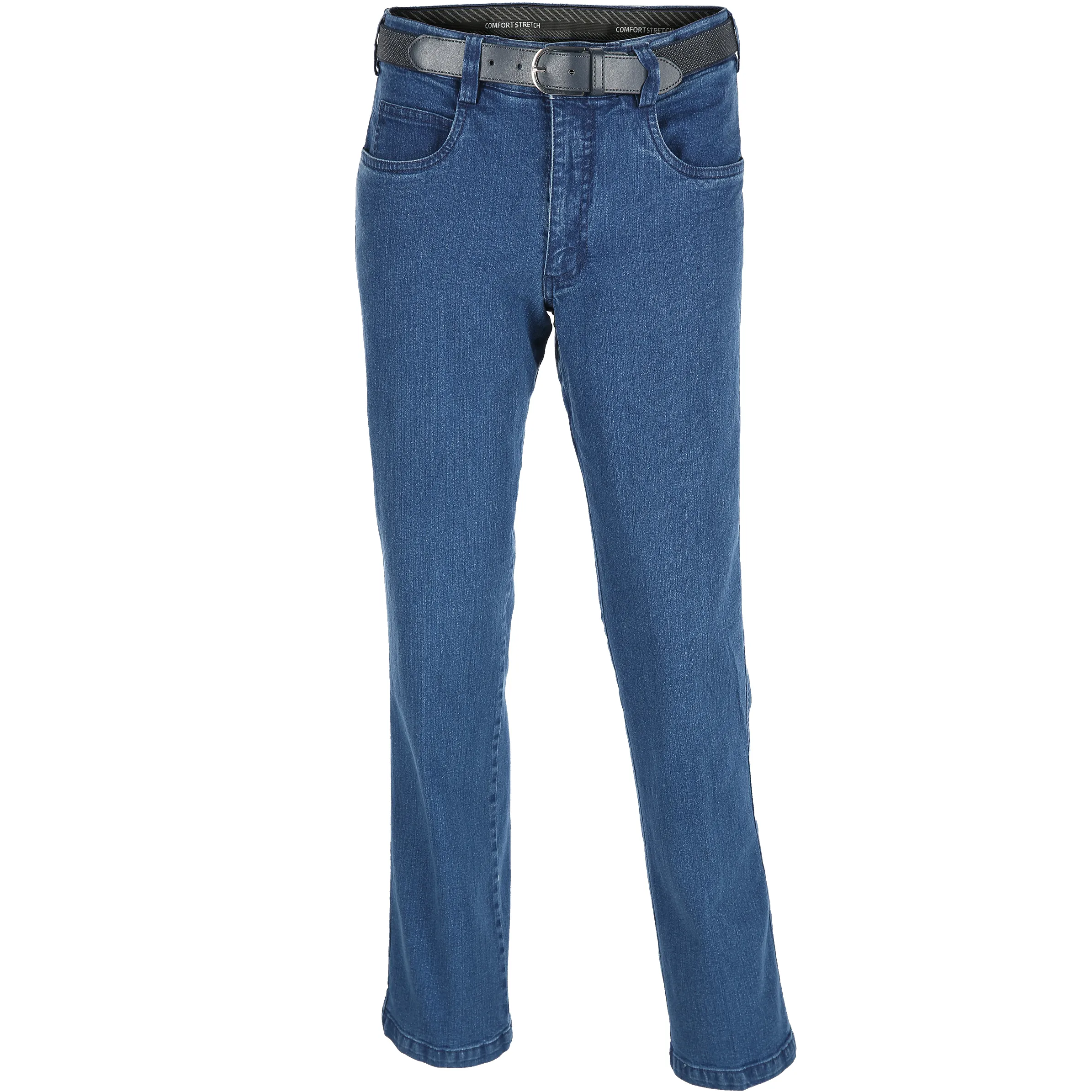 Marcel Battiston Semi 5-pocket Hose gewaschen Blau 524042 JEANS 1