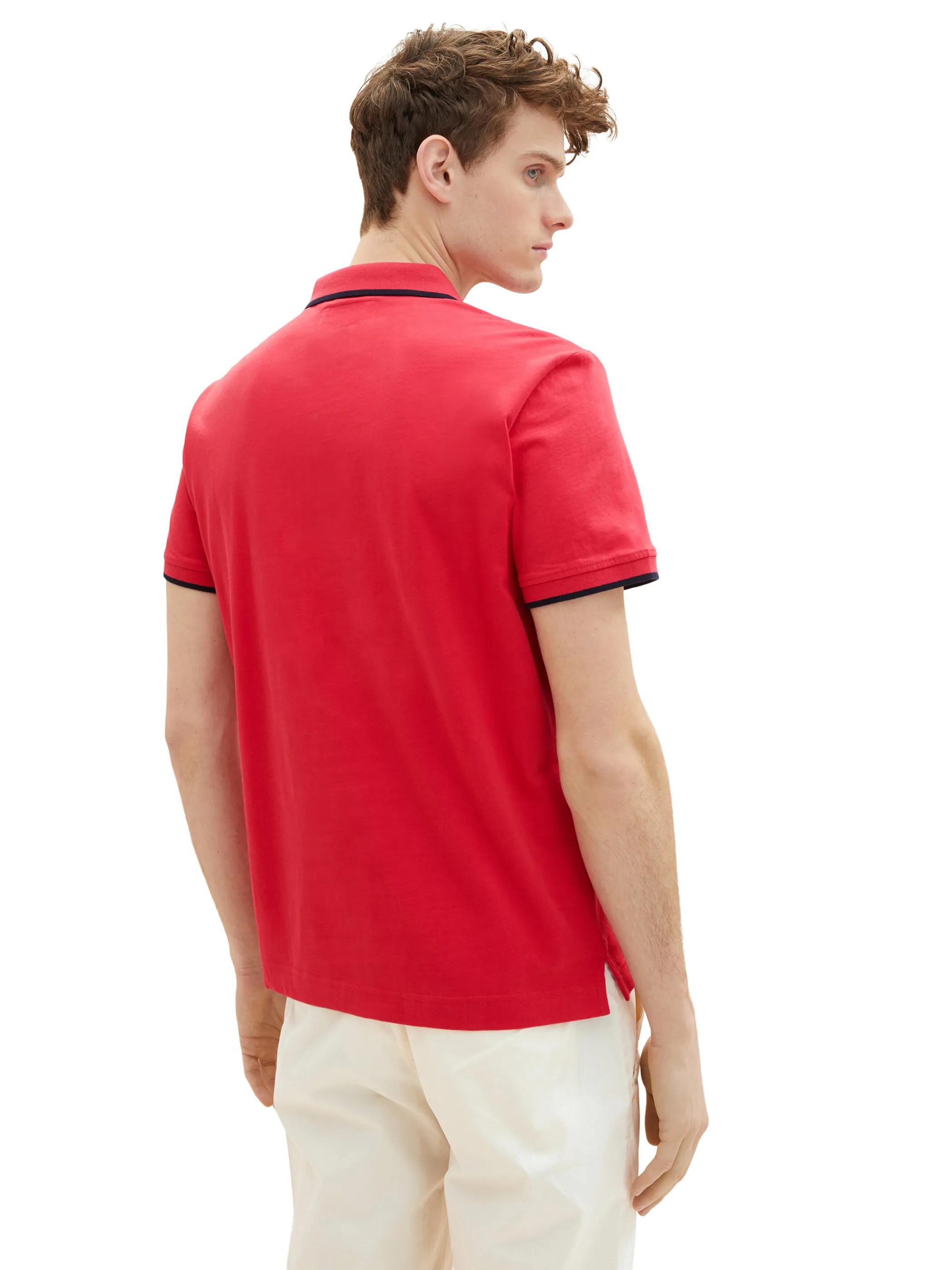 Tom Tailor 1036327 sportive jersey polo Rot 880547 31045 2