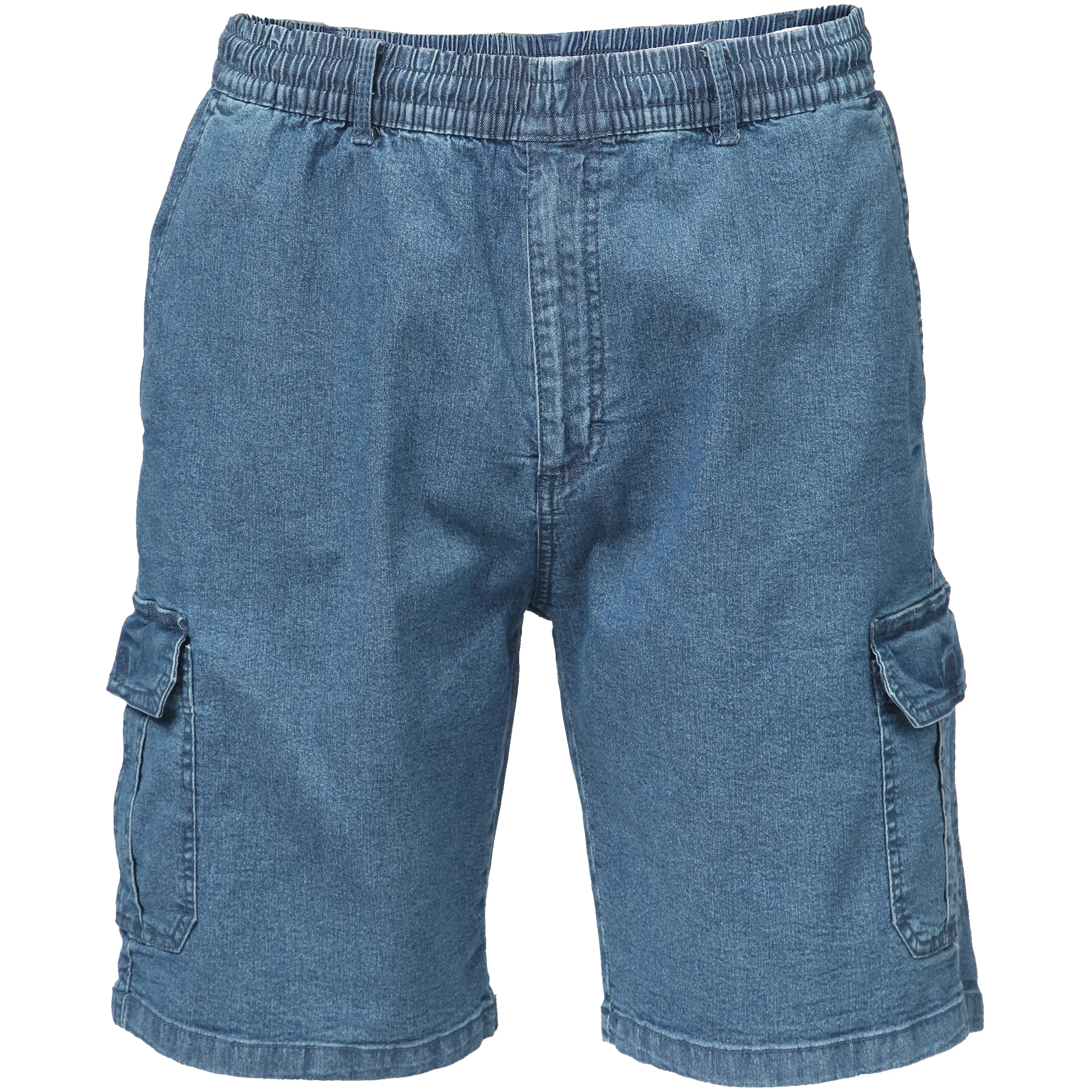 Marcel Battiston He. Jeans Schlupfshort Cargo Blau 741126 BLUE 1