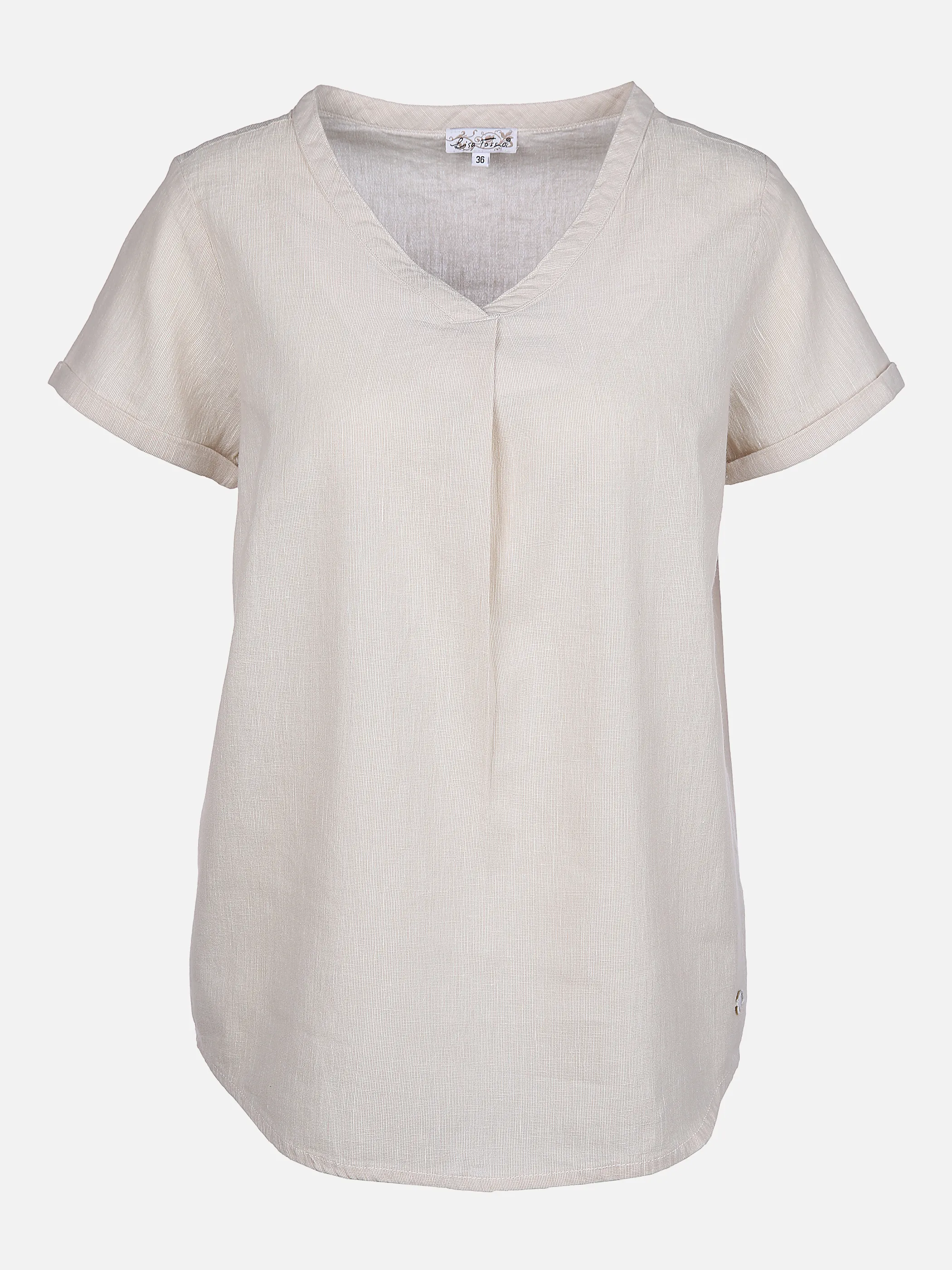 Lisa Tossa Da-Bluse m.Leinen 1/2 Arm Braun 862774 SAND MEL 1 Lisa Tossa Da-Bluse m.Leinen 1/2 Arm Braun 862774 SAND MEL 1