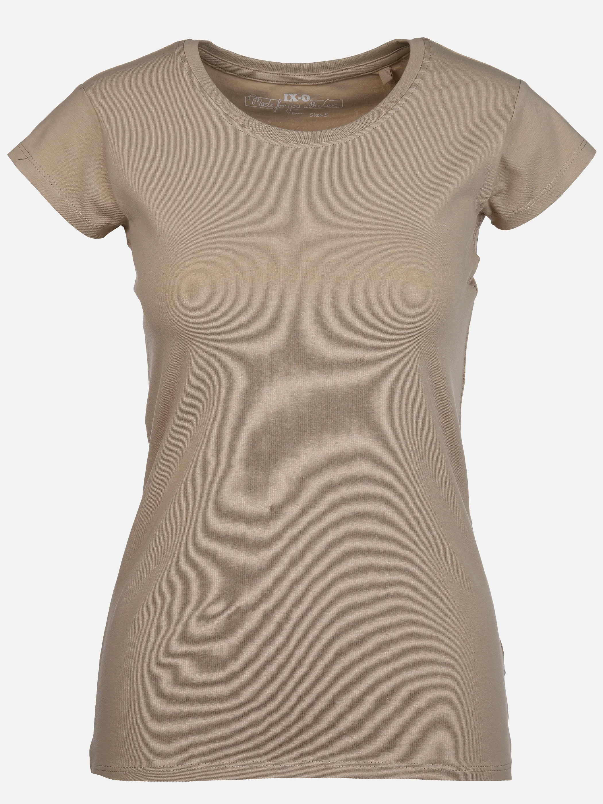 IX-O YF-Da T-Shirt Basic Beige 890072 15-1306TCX 1