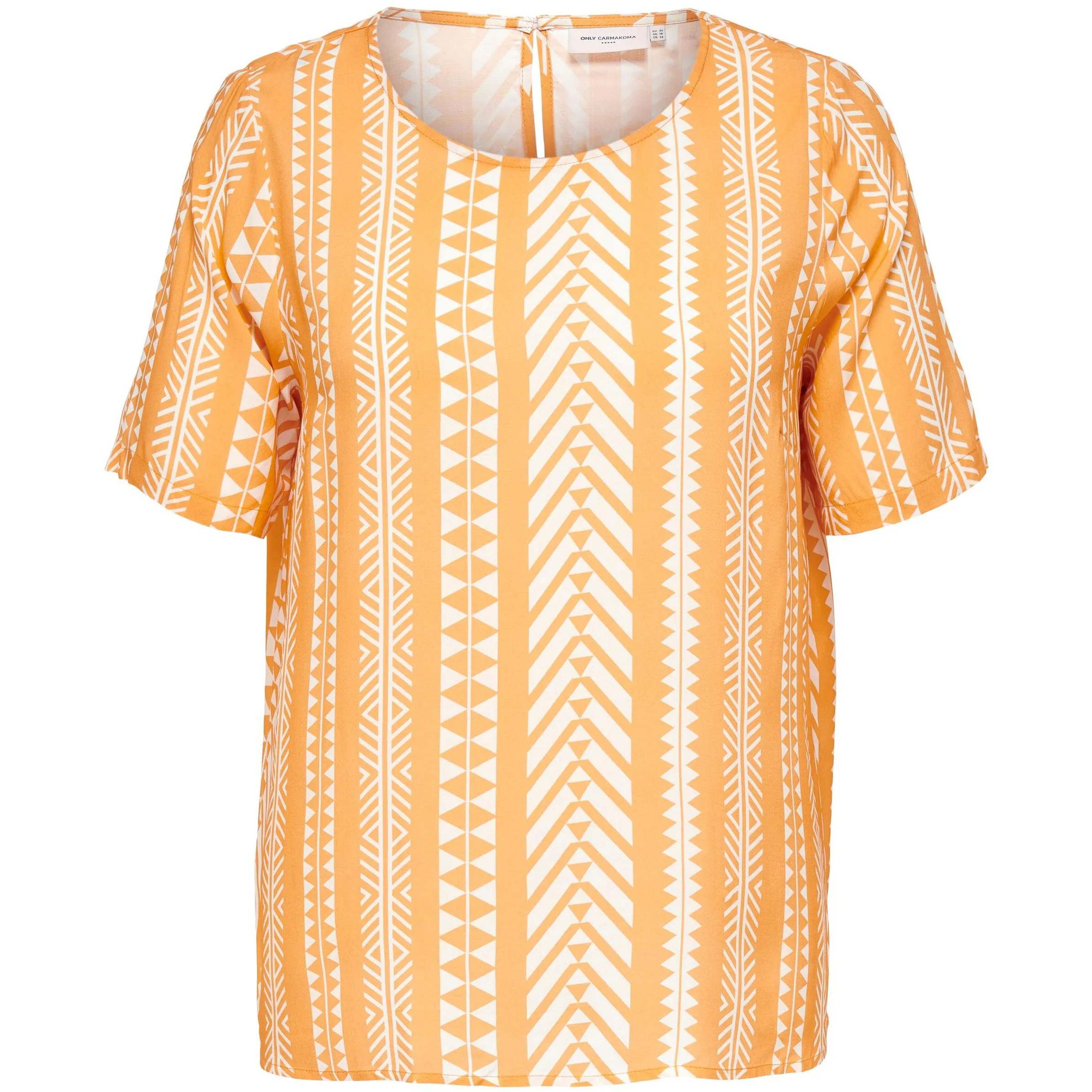 Only Carmakoma 15206071 CARMARRAKESH SS TOP A Orange 837501 282295001 1