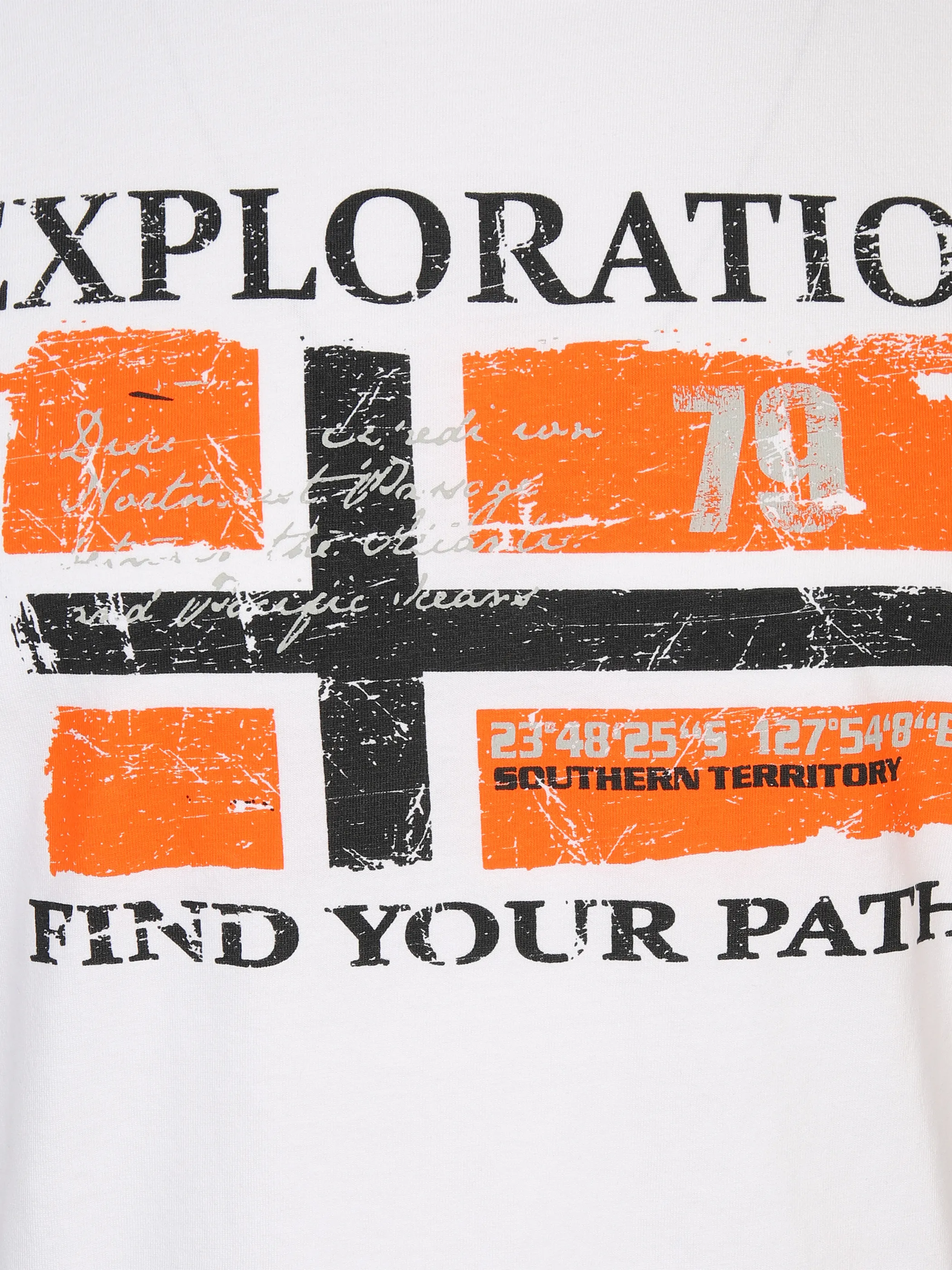 Southern Territory He. T-Shirt 1/2 Arm Logo Orange 873380 ORANGE 3