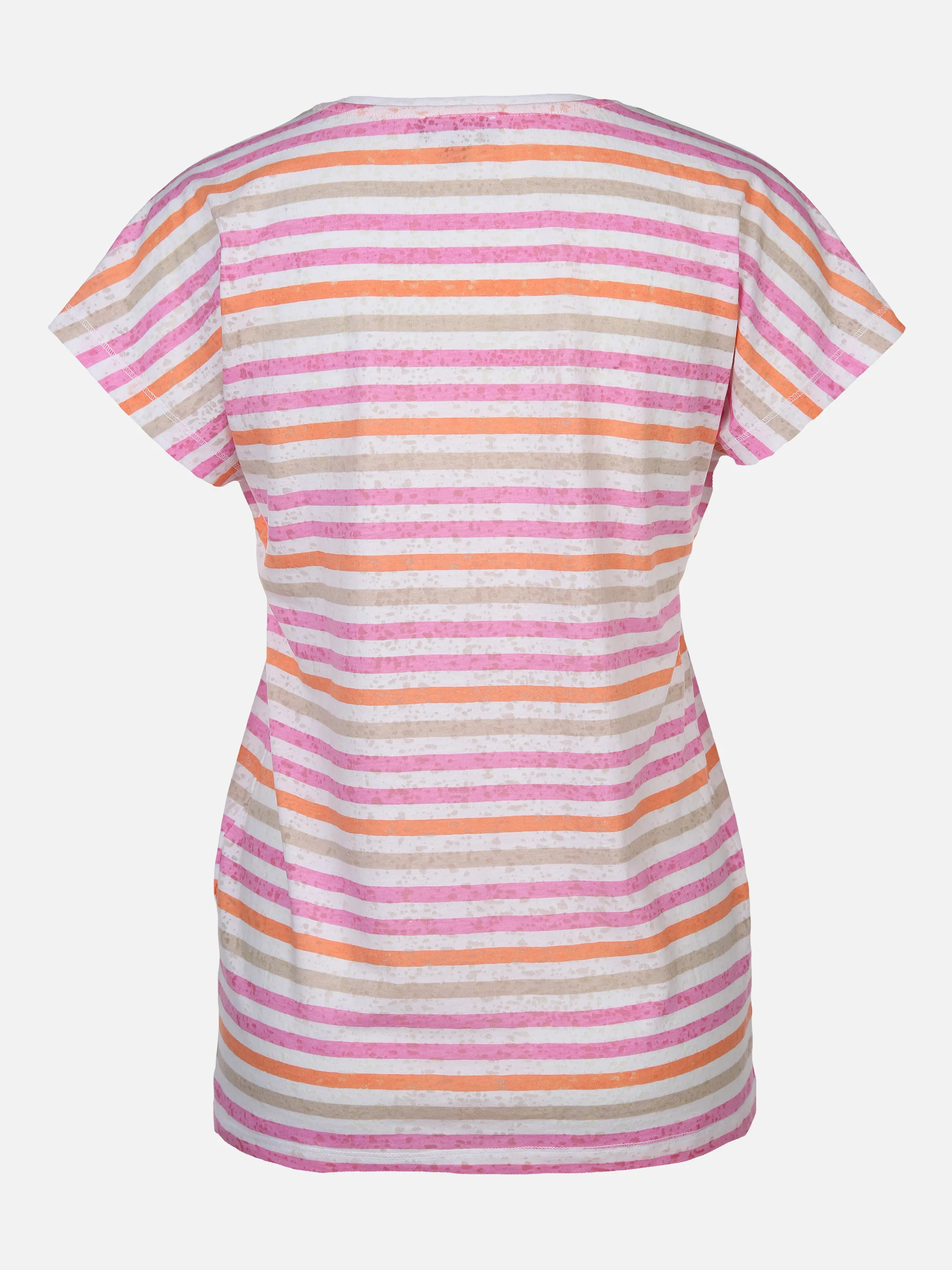 Sure Da-T-Shirt m.Kontraststreifen Pink 873510 FLAMINGO 2 Sure Da-T-Shirt m.Kontraststreifen Pink 873510 FLAMINGO 2