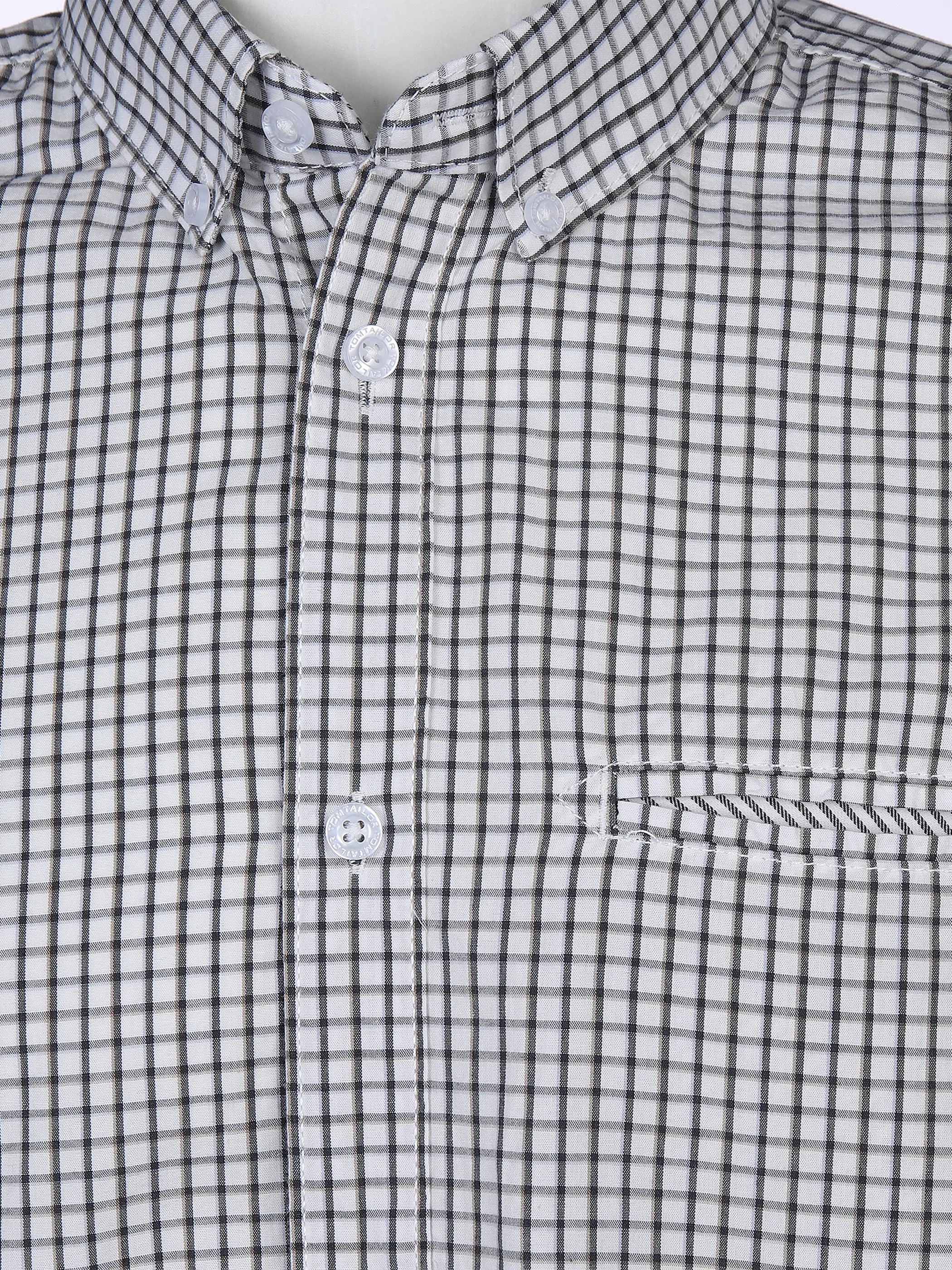 Tom Tailor 1033714 mini vichy shirt Weiß 872246 30761 3 Tom Tailor 1033714 mini vichy shirt Weiß 872246 30761 3