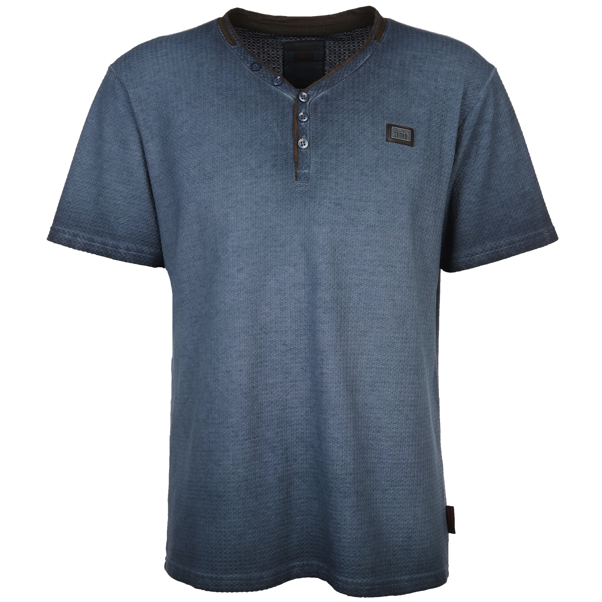 Southern Territory He. Henleyshirt 1/2 Arm suede 2in1 Blau 886498 NAVY 1 Southern Territory He. Henleyshirt 1/2 Arm suede 2in1 Blau 886498 NAVY 1