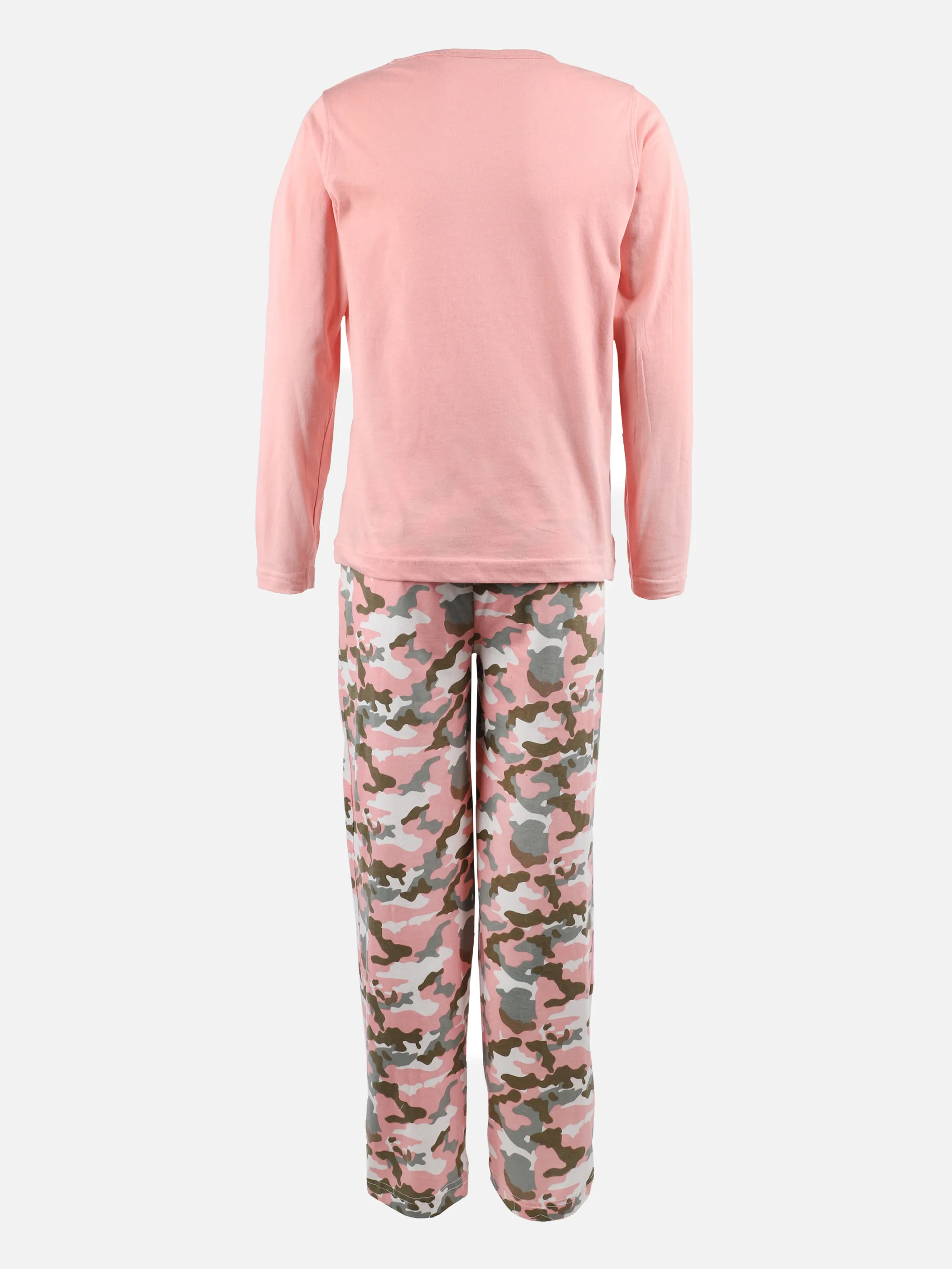 Stop + Go TG Pyjama lang camoflage mit P Rosa 870278 ROSE/GREEN 2