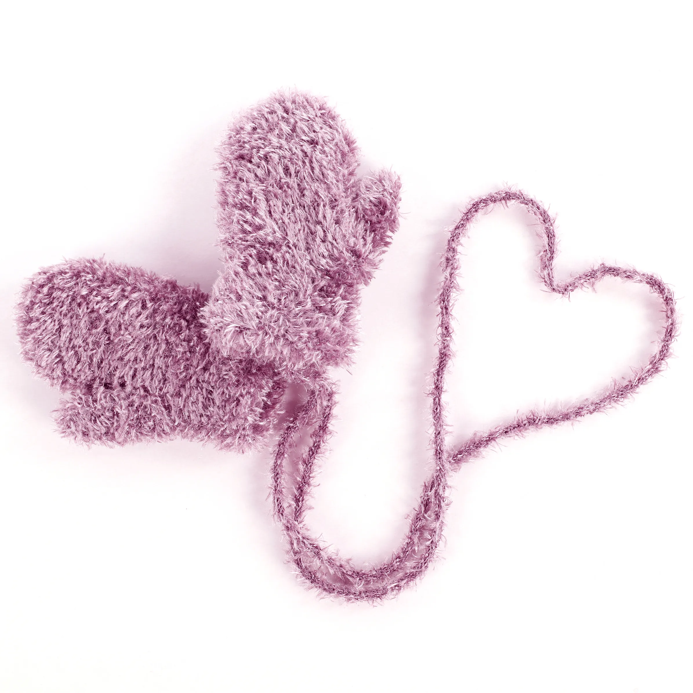 Bubble Gum BU Flausch Handschuhe in altrosa und taupe Rosa 884880 ALTROSA 2