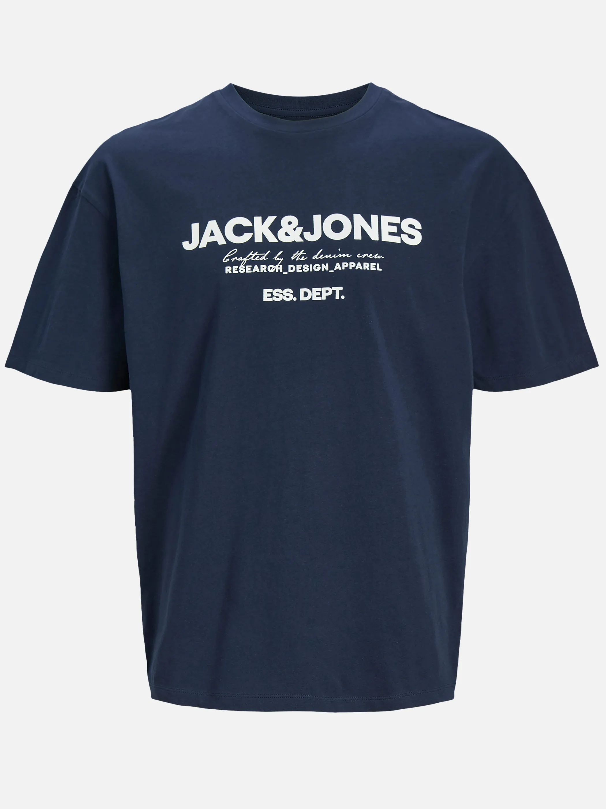 Jack Jones 12247782 JJGALE TEE SS O-NECK Blau 888536 175876 1