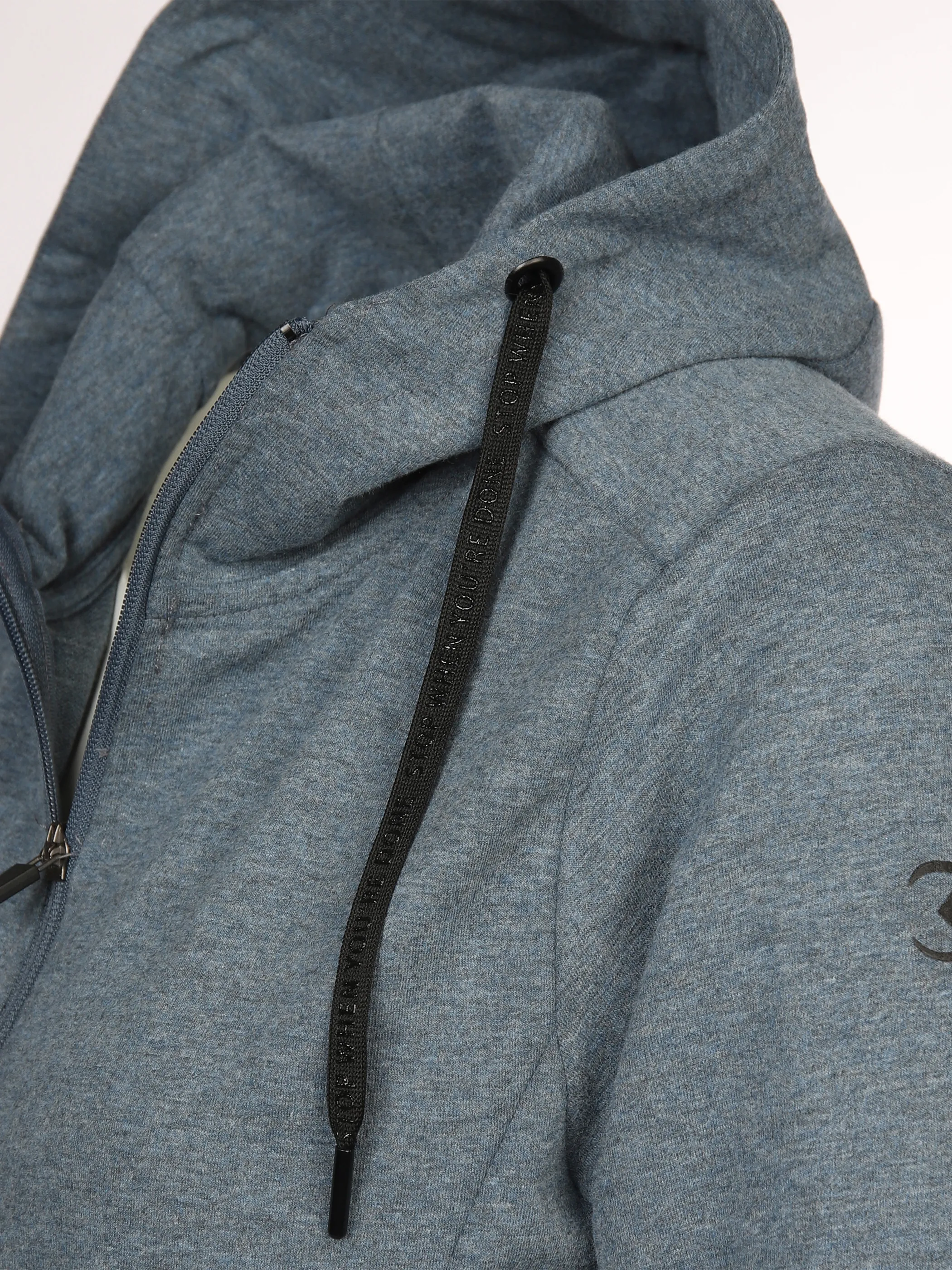 Grinario Sports Da-Sportjacke mit Kapuze Blau 873748 BLUE MEL. 3 Grinario Sports Da-Sportjacke mit Kapuze Blau 873748 BLUE MEL. 3