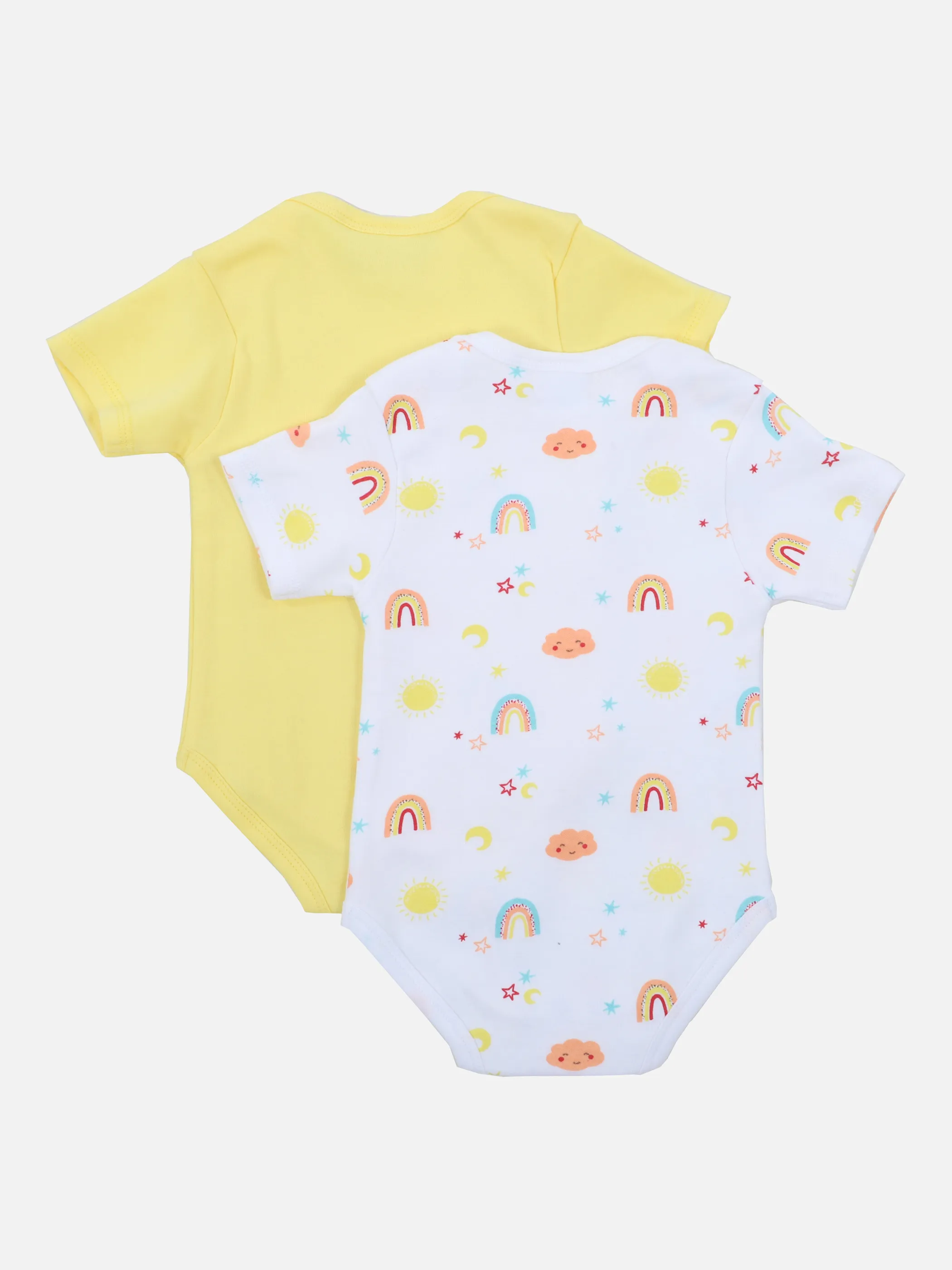 Bubble Gum BG Sprüche Body 2er Pack 1/4 Weiß 862313 GELB/WEIß 2 Bubble Gum BG Sprüche Body 2er Pack 1/4 Weiß 862313 GELB/WEIß 2