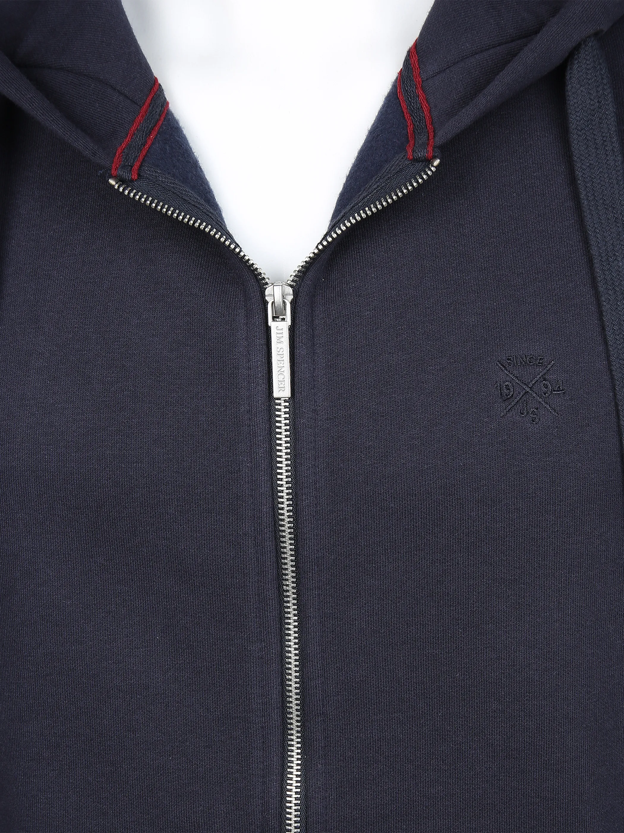 Jim Spencer He. Kapuzensweatjacke uni basi Blau 852320 NAVY 3 Jim Spencer He. Kapuzensweatjacke uni basi Blau 852320 NAVY 3