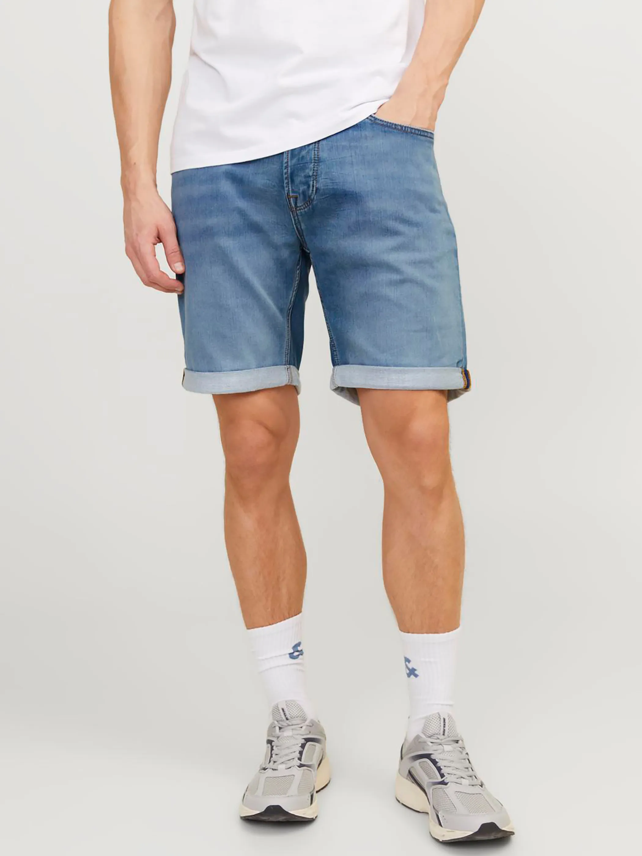 Jack Jones 12250168 JJIRICK JJICON SHORTS Blau 888004 188779 4