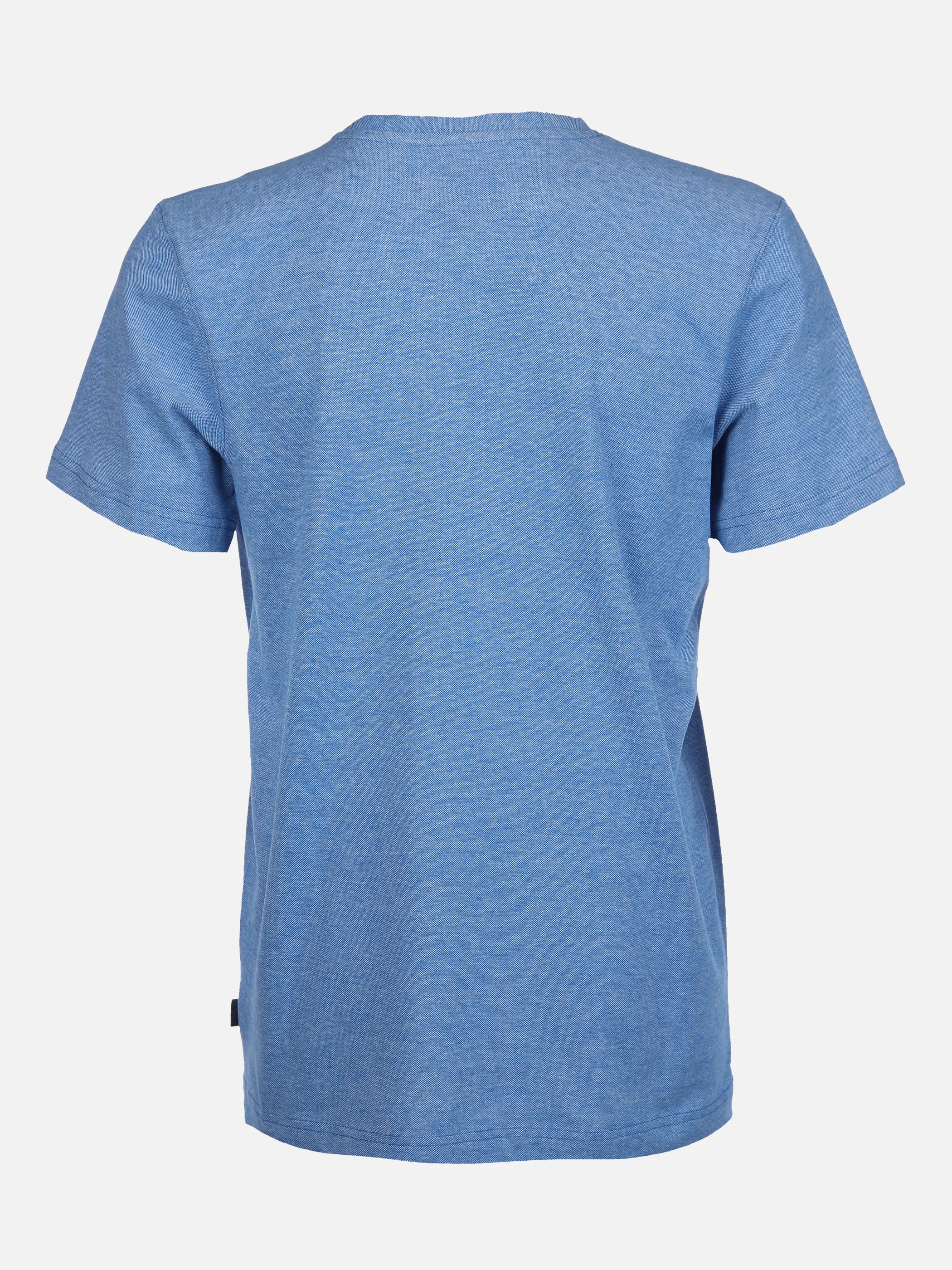 Jim Spencer He. T-Shirt 1/2 Arm pique Blau 862097 BLUE MEL 2 Jim Spencer He. T-Shirt 1/2 Arm pique Blau 862097 BLUE MEL 2