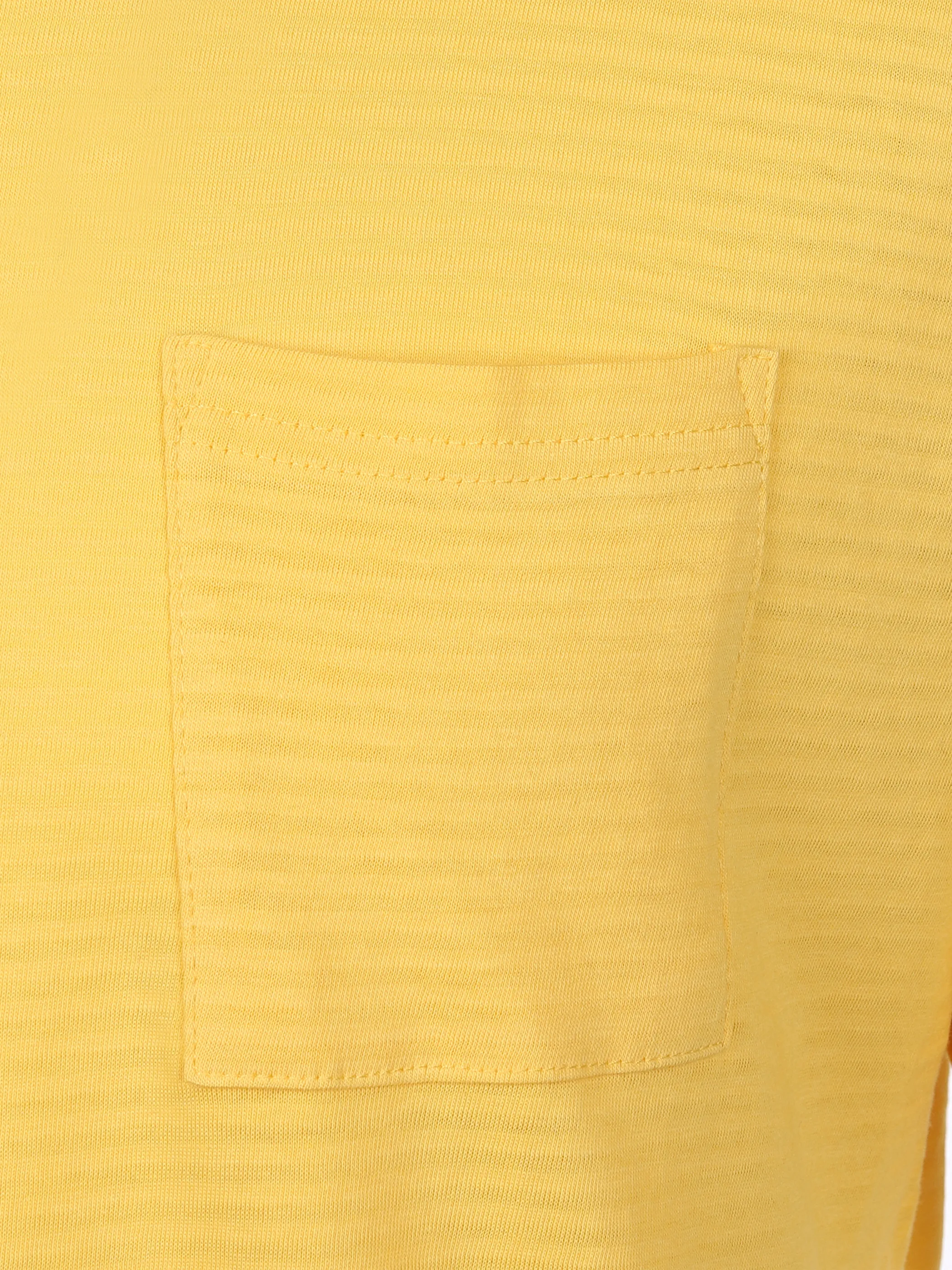 Tom Tailor 1036319 basic t-shirt with pocket Gelb 880551 16719 3 Tom Tailor 1036319 basic t-shirt with pocket Gelb 880551 16719 3