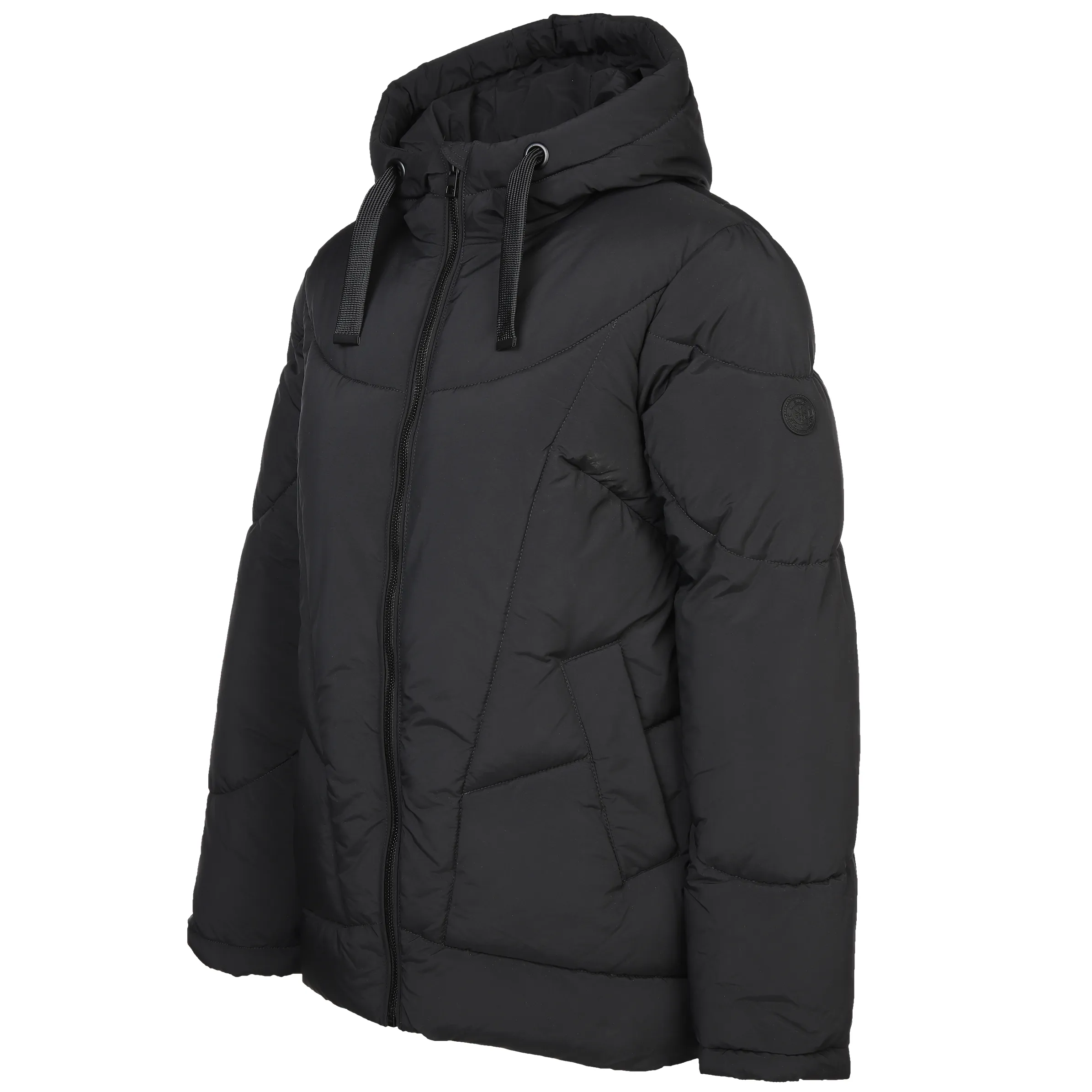 Sure Da-Steppjacke m. Kapuze Schwarz 866522 SCHWARZ 3