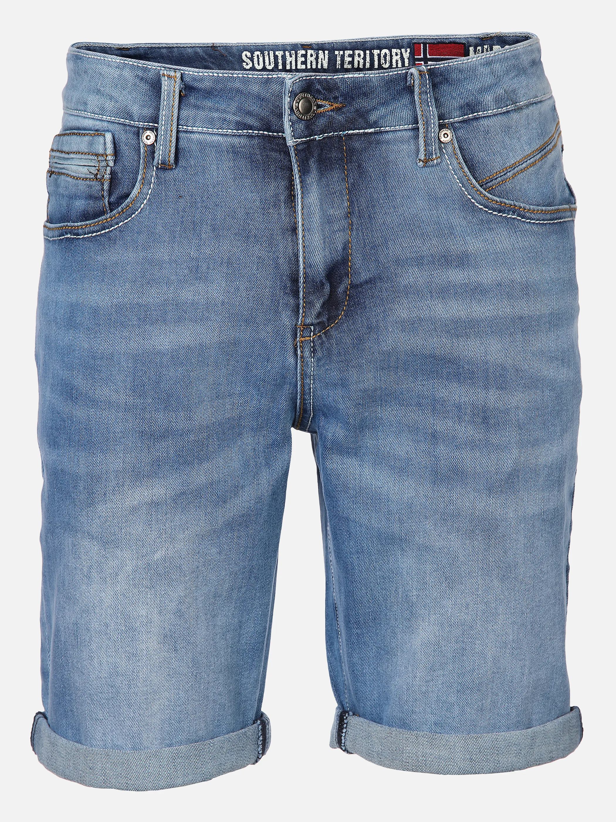 Southern Territory YF-He-Jeans-Bermuda Marc Blau 876759 MED BLUE 1 Southern Territory YF-He-Jeans-Bermuda Marc Blau 876759 MED BLUE 1