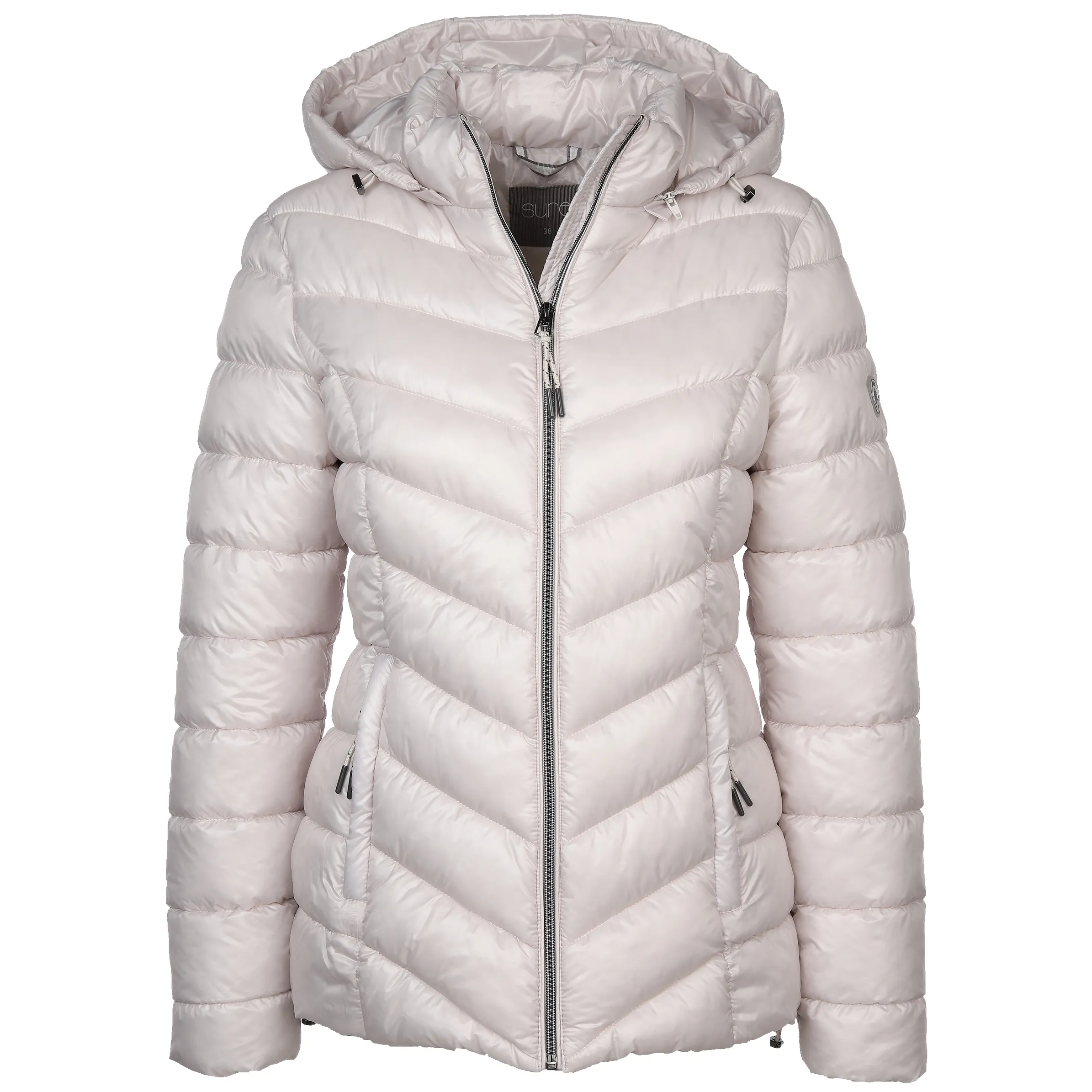 Sure Da-Steppjacke m. Kapuze Beige 880290 GREIGE 1