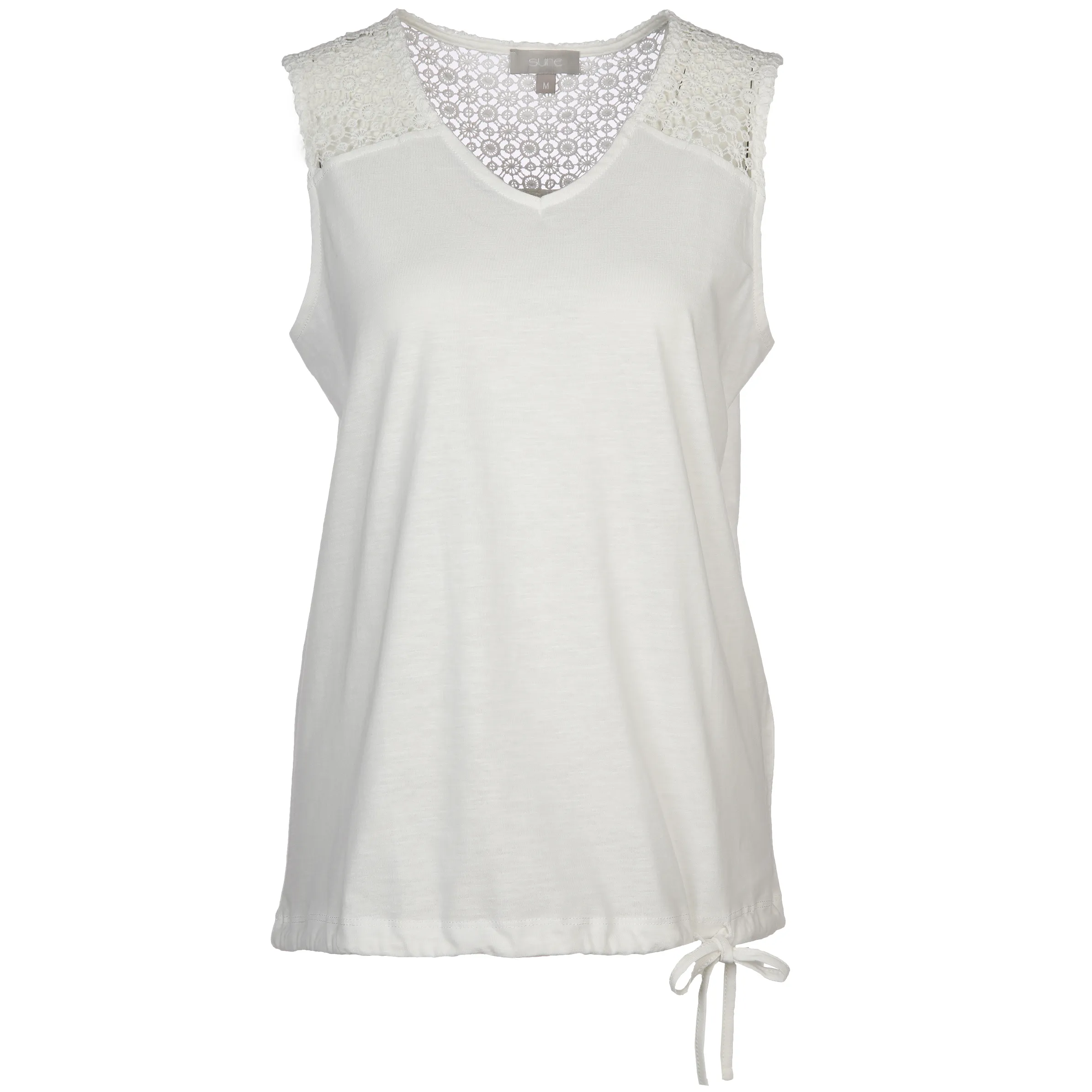 Sure Da-Top m. Spitze Weiß 878932 OFFWHITE 1 Sure Da-Top m. Spitze Weiß 878932 OFFWHITE 1
