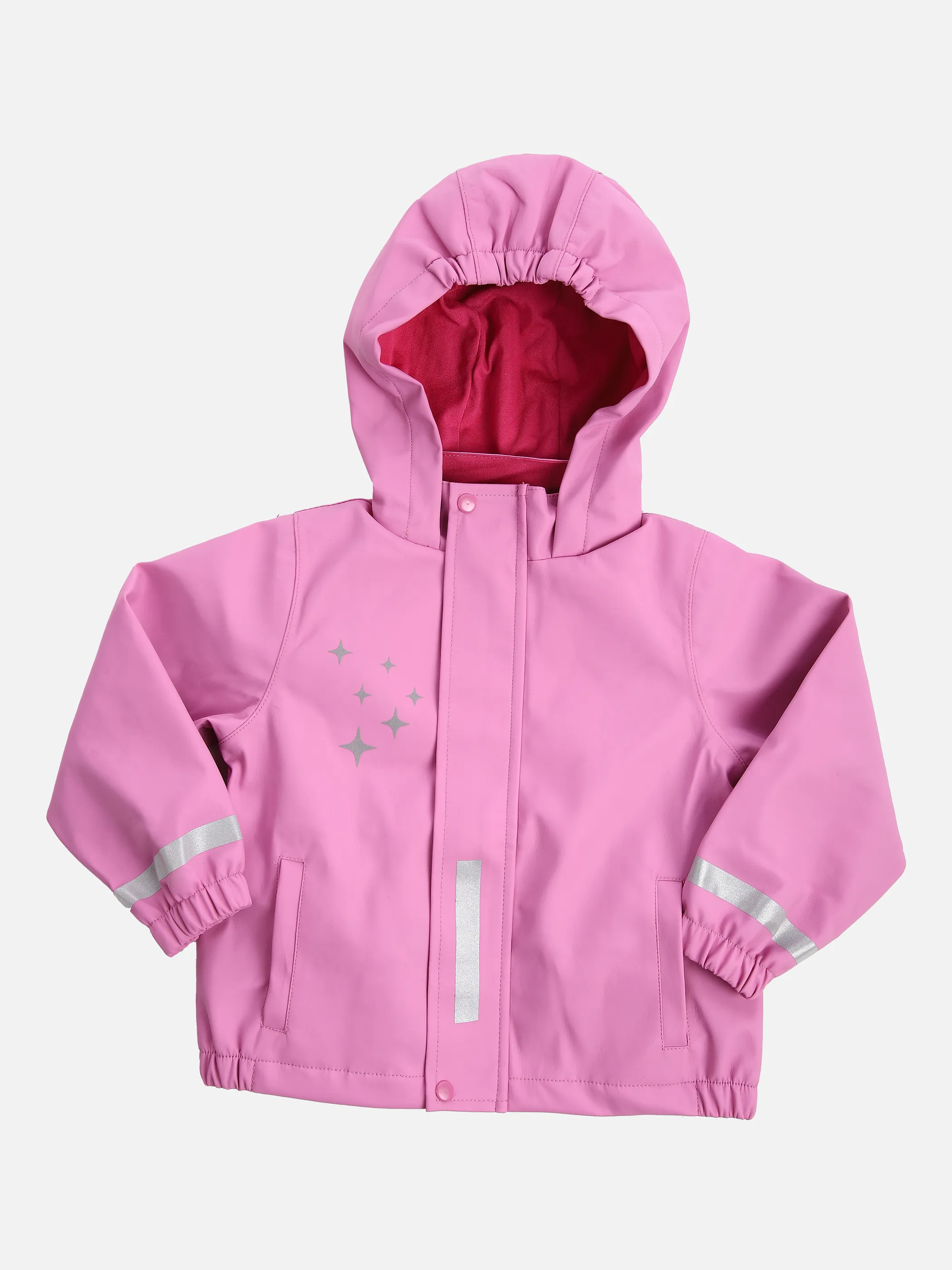 Stop + Go Kl.-Md-Regenmatschjacke Pink 834400 L'PINK 1