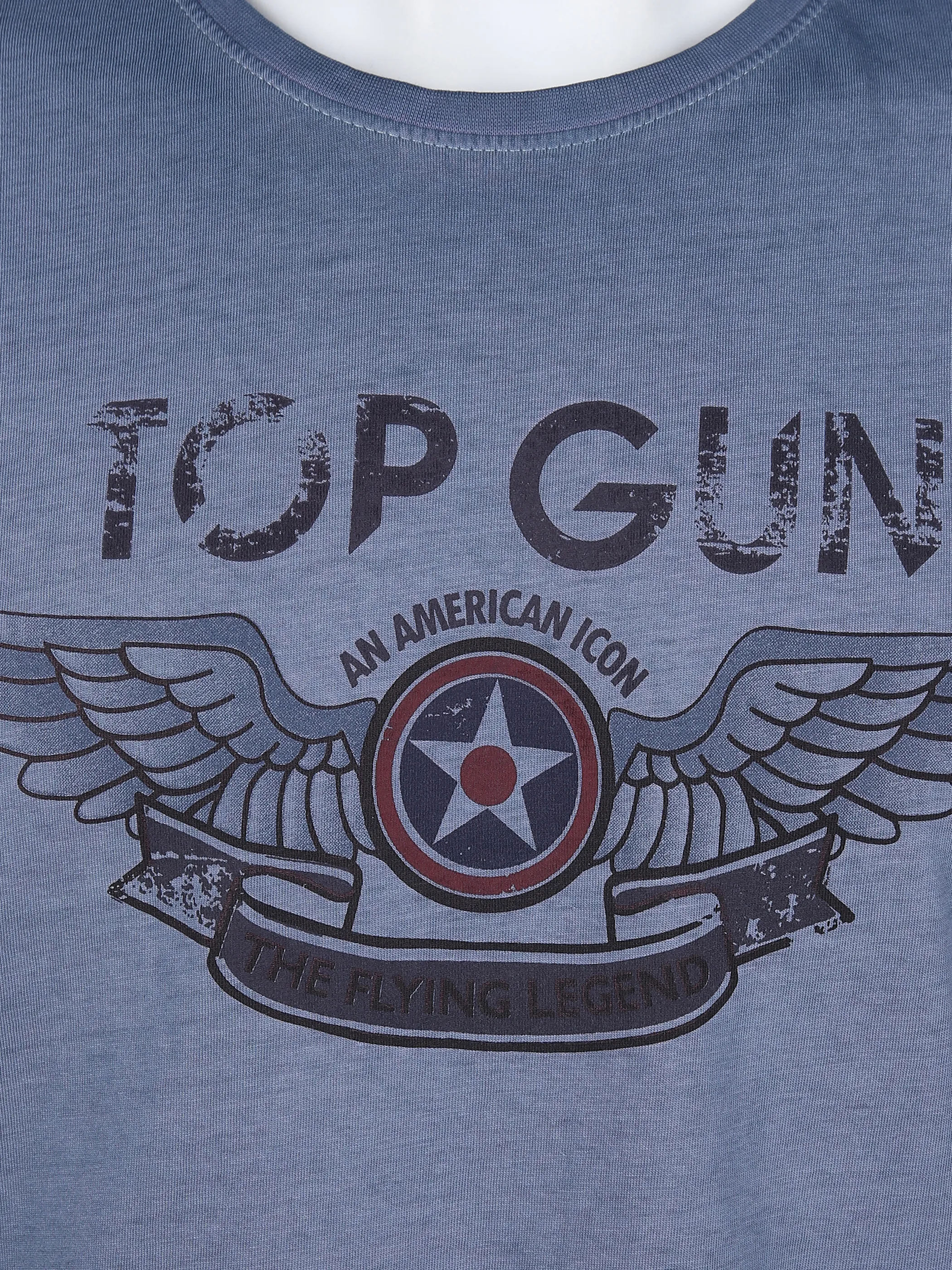 Top Gun He. T-Shirt 1/2 Arm washer Blau 864381 BLUE 3