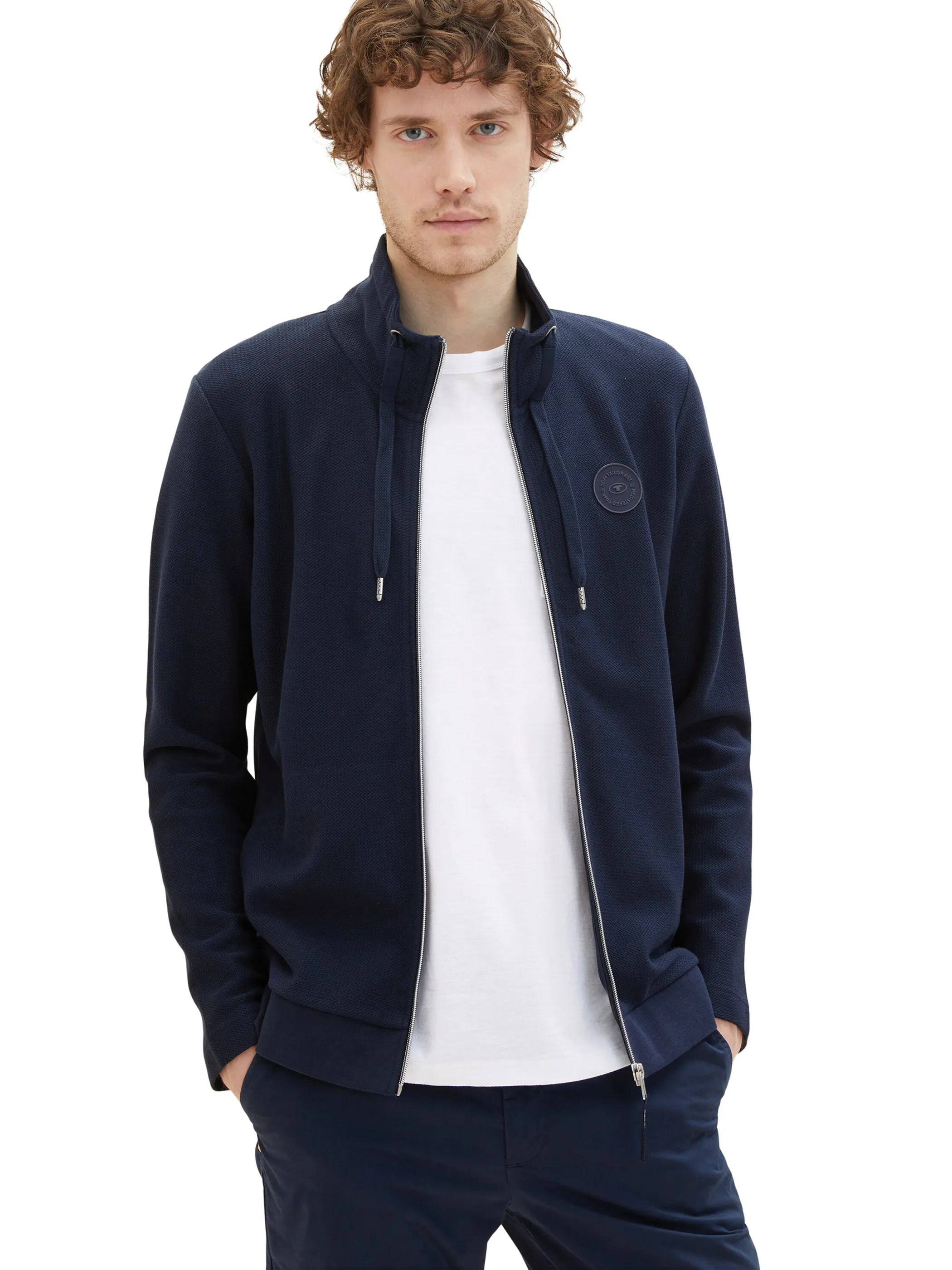 Tom Tailor 1036348 structured t-shirt jacket Blau 880540 10668 3 Tom Tailor 1036348 structured t-shirt jacket Blau 880540 10668 3