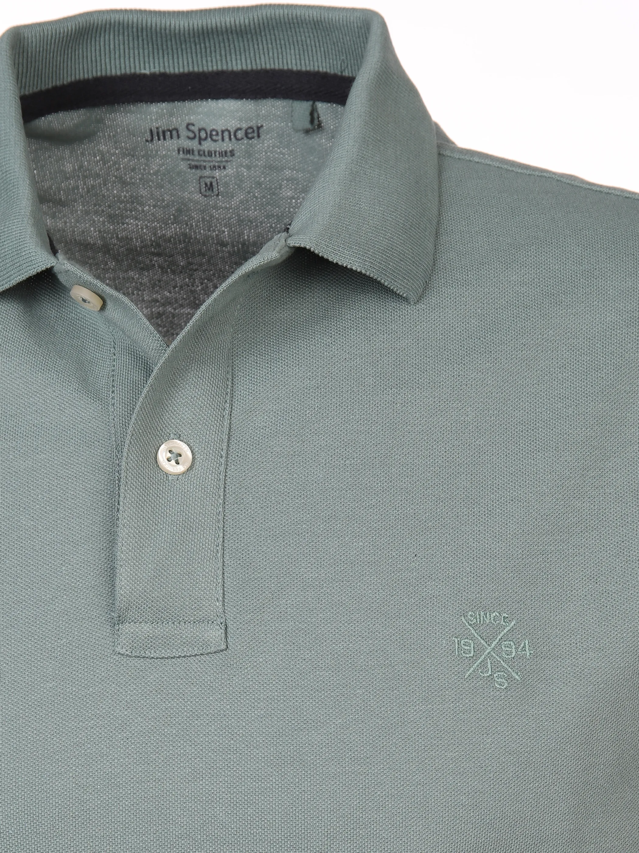 Jim Spencer He. Poloshirt 1/2 Arm uni basic Grün 852325 LT GREEN 3