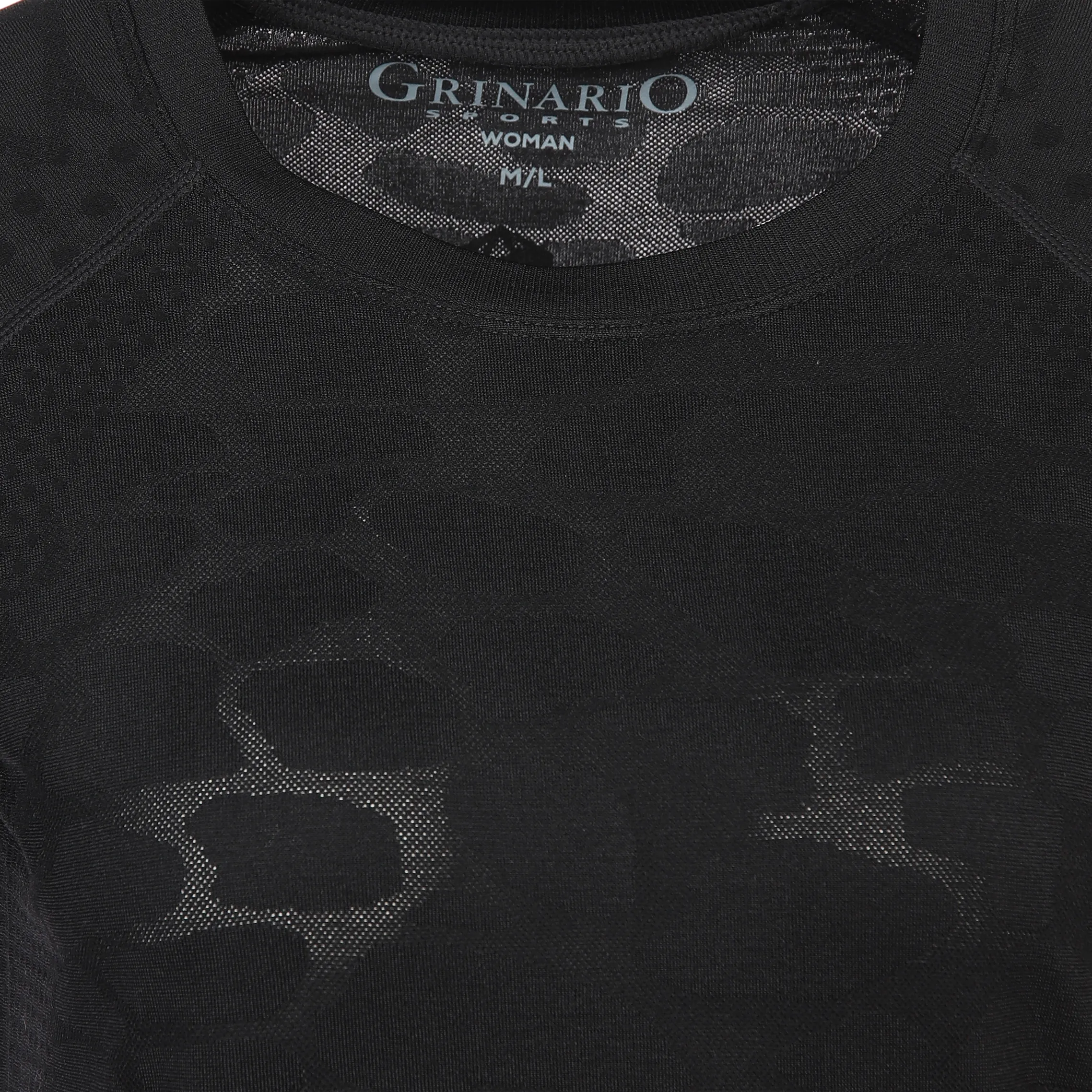 Grinario Sports Da-Seamless Joss Schwarz 884112 BLACK 3 Grinario Sports Da-Seamless Joss Schwarz 884112 BLACK 3
