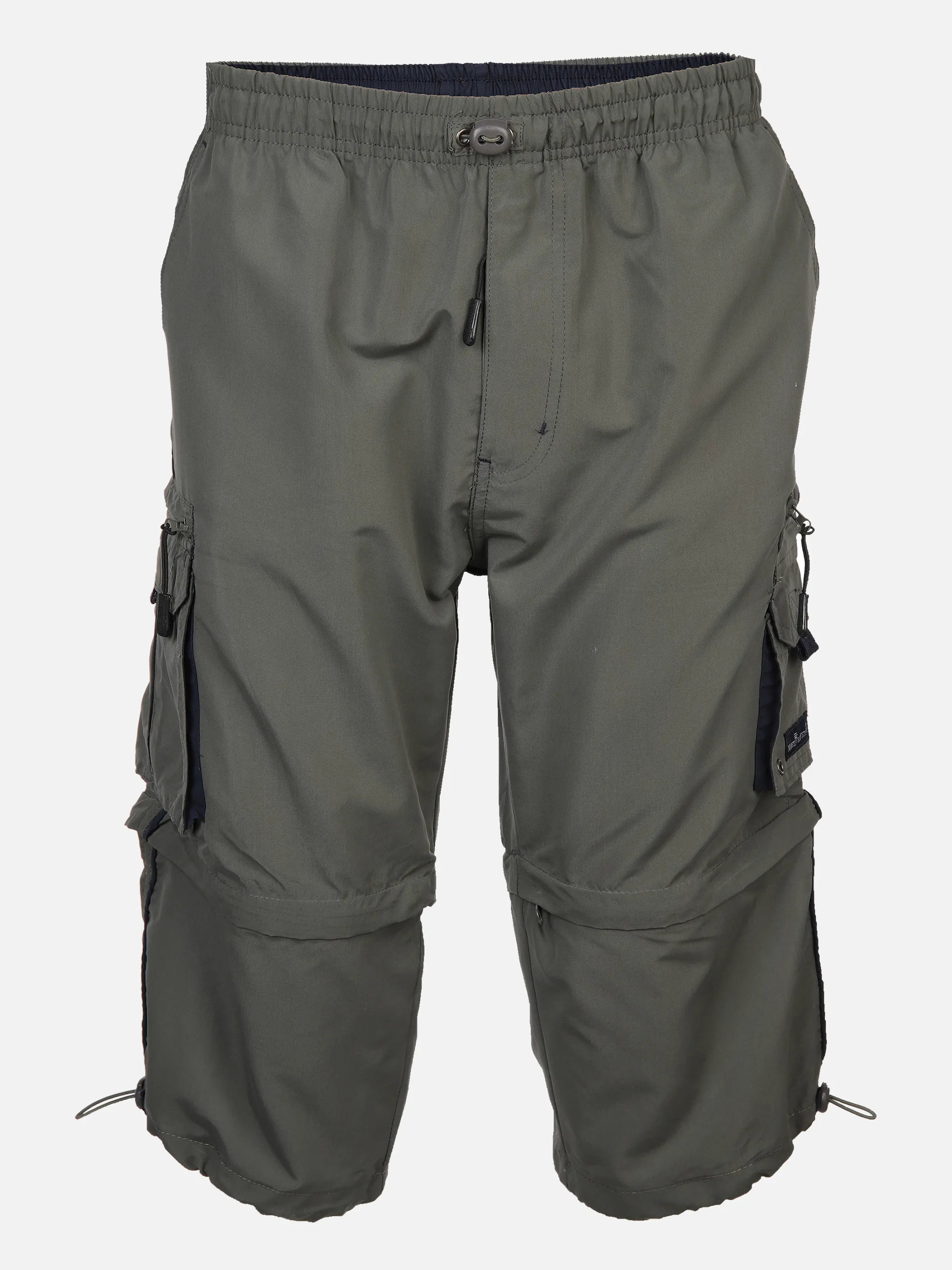 Marcel Battiston He. Caprihose Zipp-Off Cargo Grün 878485 OLIVE 1