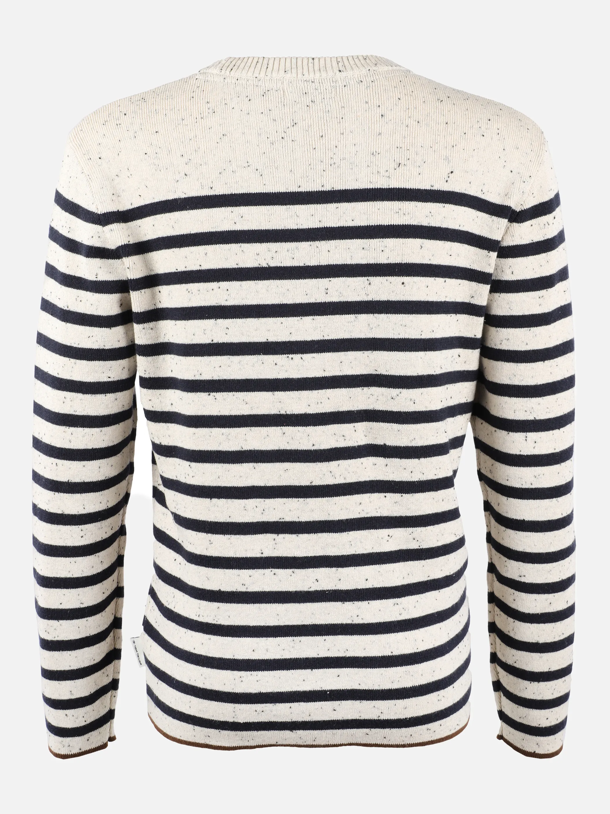 Tom Tailor 1033166 striped knitted pullov Weiß 869646 30448 2
