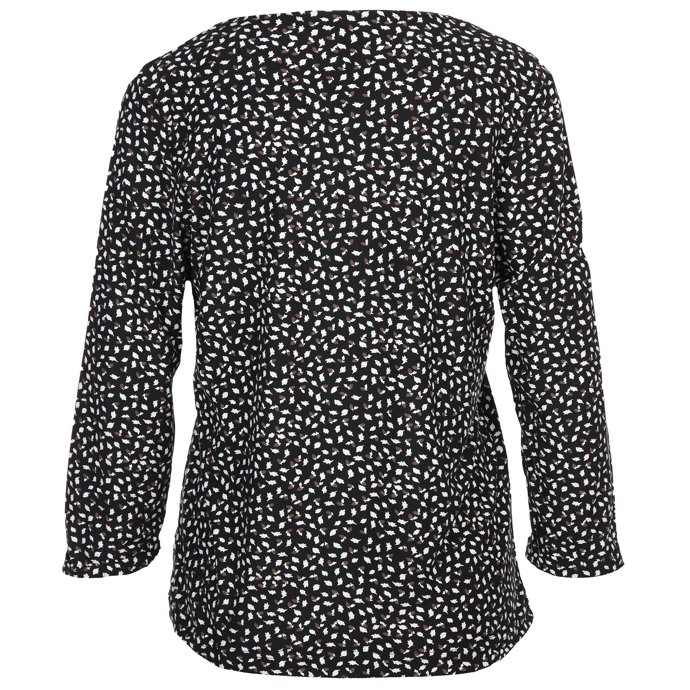 Sure Da-Printshirt m. V-Ausschnitt Schwarz 881106 SCHWARZ 2 Sure Da-Printshirt m. V-Ausschnitt Schwarz 881106 SCHWARZ 2