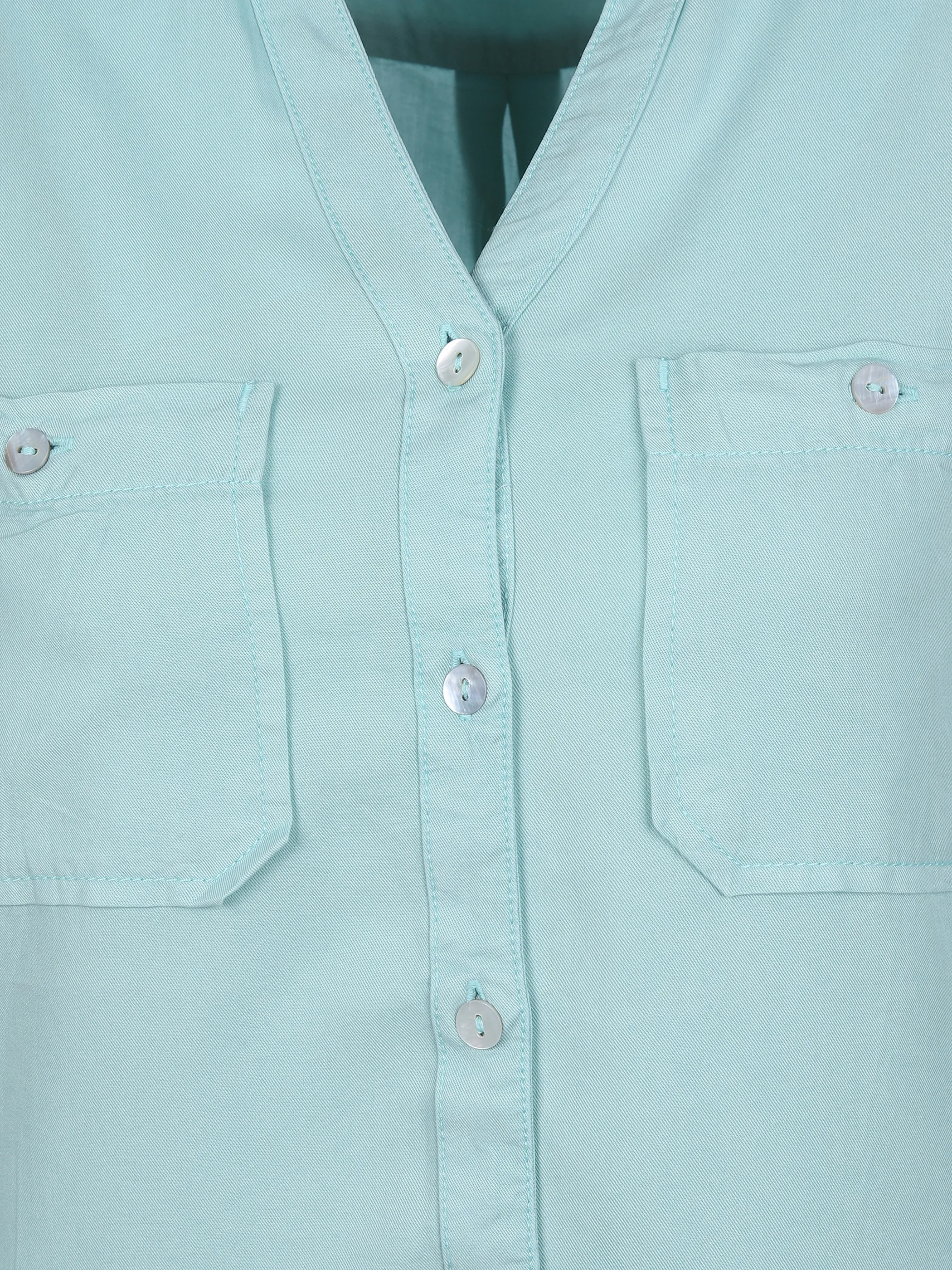 Sure Da-Bluse m. Brusttaschen Grün 862502 LAGUNE 3 Sure Da-Bluse m. Brusttaschen Grün 862502 LAGUNE 3
