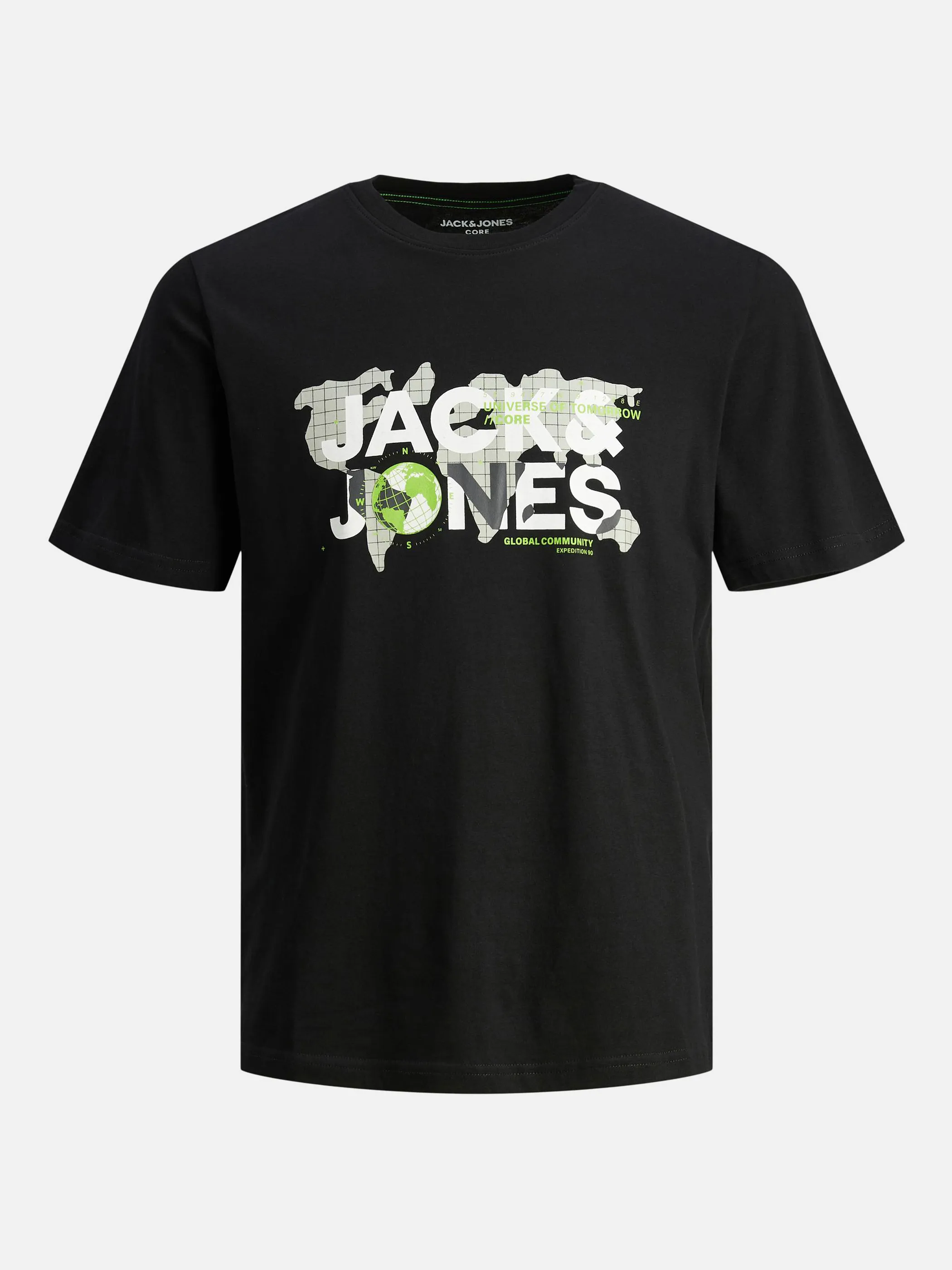 Jack Jones 12240276 JCODUST TEE SS CREW Schwarz 883637 178012 1 Jack Jones 12240276 JCODUST TEE SS CREW Schwarz 883637 178012 1