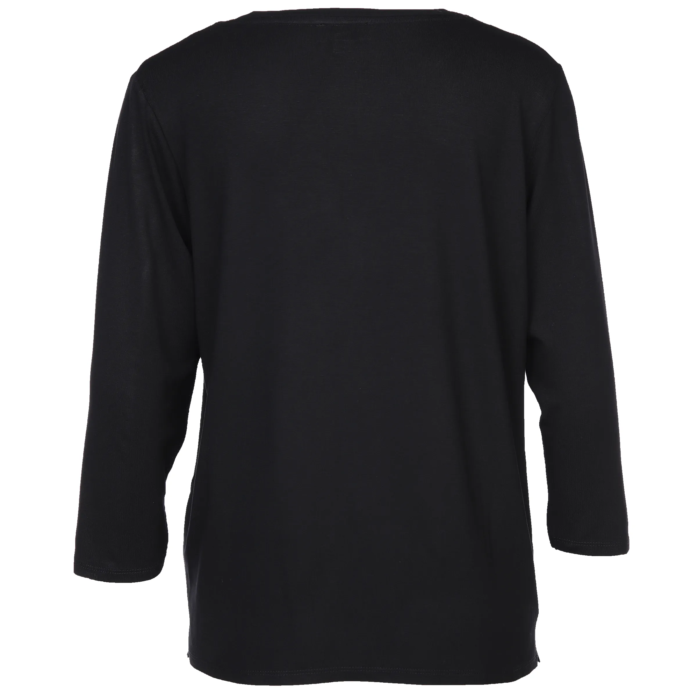 Sure Da-T-Shirt m. Frontprint 3/4 Arm Schwarz 880655 SCHWARZ 2 Sure Da-T-Shirt m. Frontprint 3/4 Arm Schwarz 880655 SCHWARZ 2