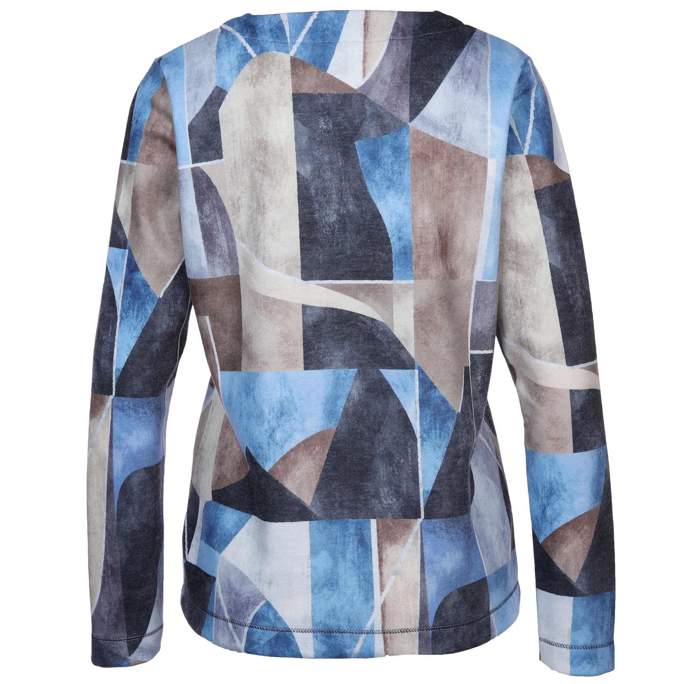 Sure Da-Flauschshirt m. Strassmotiv Blau 886342 BLAU/BEIGE 2 Sure Da-Flauschshirt m. Strassmotiv Blau 886342 BLAU/BEIGE 2