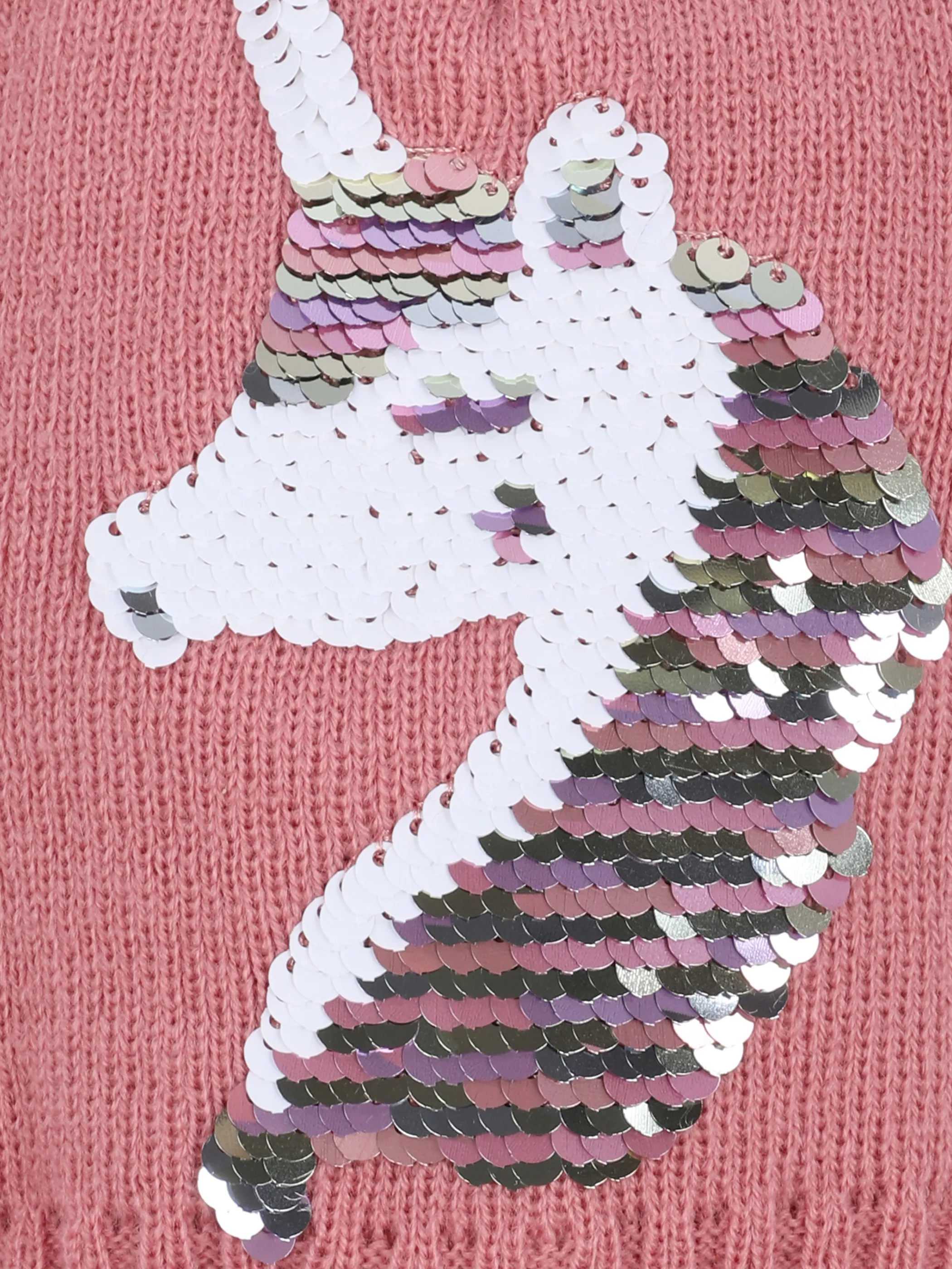 Stop + Go MG Mütze Einhorn mit Wendepail Lila 870857 MAUVE 3 Stop + Go MG Mütze Einhorn mit Wendepail Lila 870857 MAUVE 3