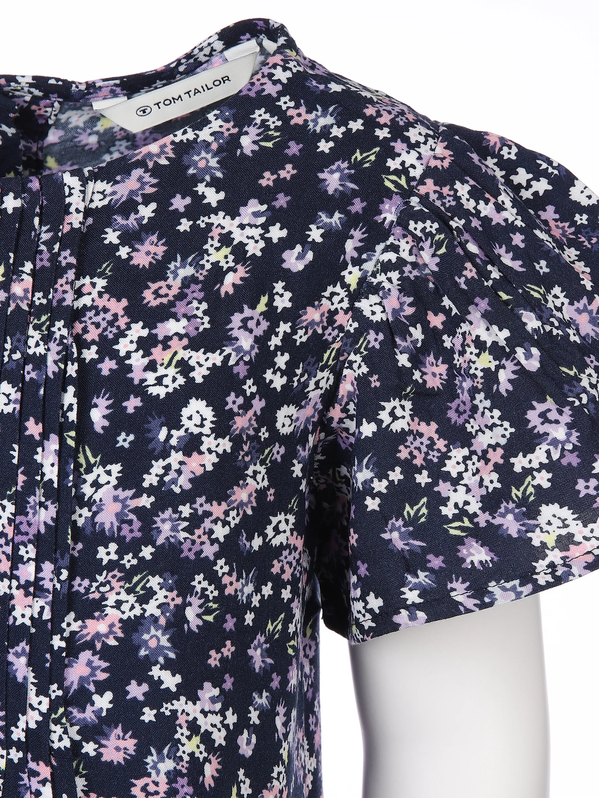 Tom Tailor 1030816 allover printed ruffle Weiß 860545 29413 3 Tom Tailor 1030816 allover printed ruffle Weiß 860545 29413 3