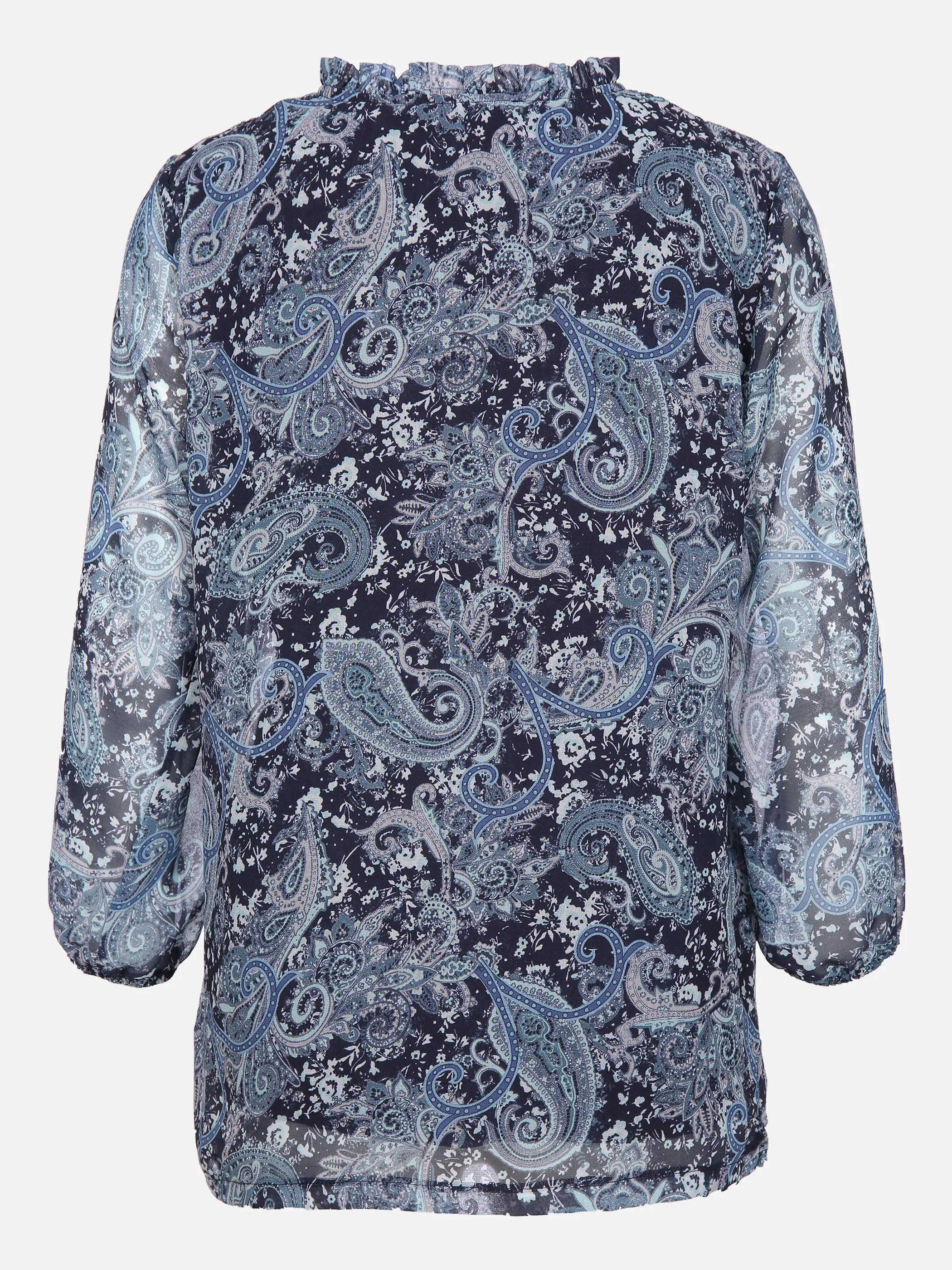 Lisa Tossa Da-Chiffonbluse Alloverpaisley Grün 851982 SALBEI PAI 2