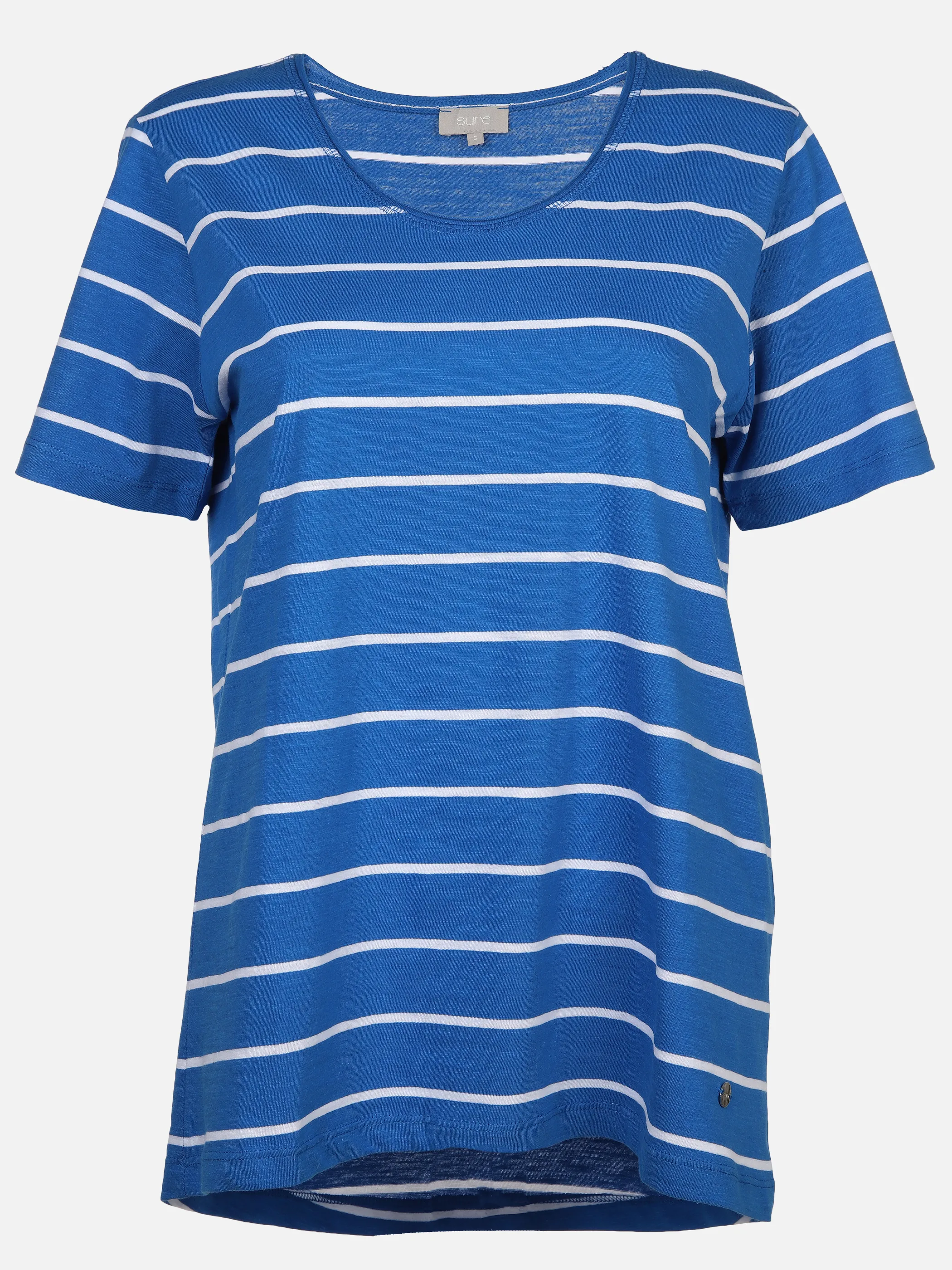 Sure Da-T-Shirt m. 1/2 Arm Blau 889314 INK BLUE 1 Sure Da-T-Shirt m. 1/2 Arm Blau 889314 INK BLUE 1