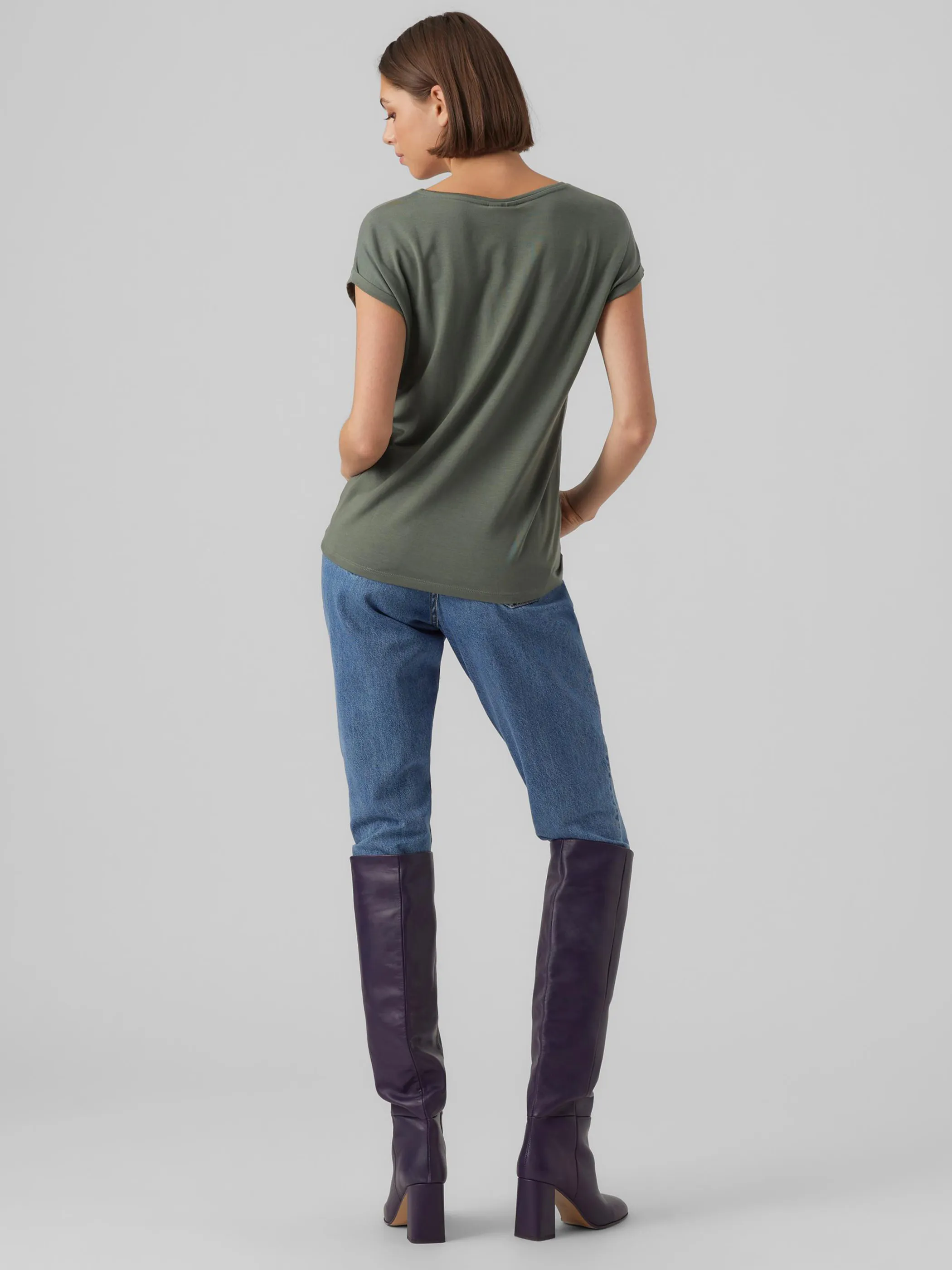 Vero Moda 10284468 VMAVA PLAIN SS TOP GA Grün 873829 224196 2 Vero Moda 10284468 VMAVA PLAIN SS TOP GA Grün 873829 224196 2