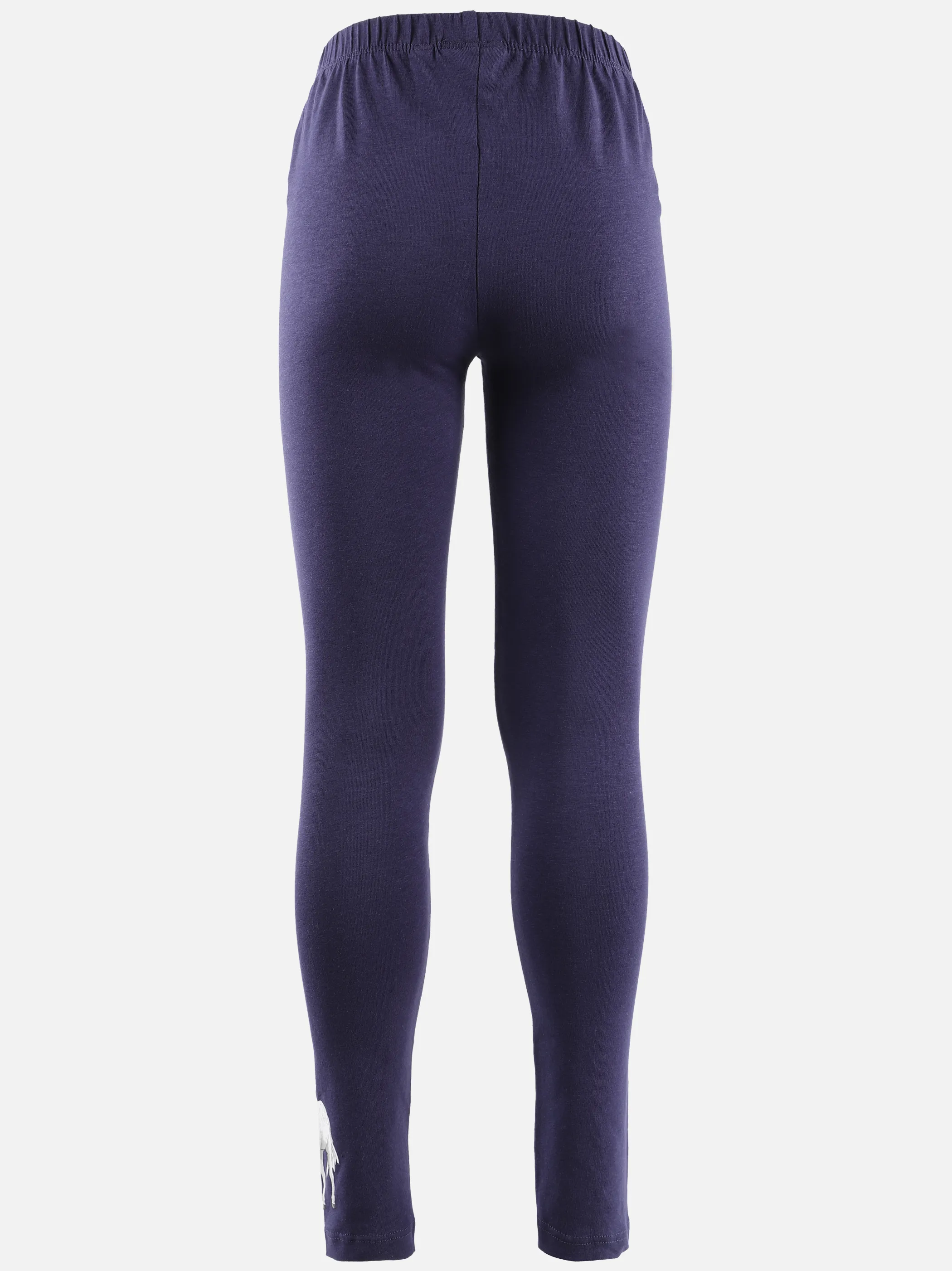 Stop + Go KM Leggings mit Pferdedruck am Bein in dunkelblau Blau 890333 DUNKELBLAU 2