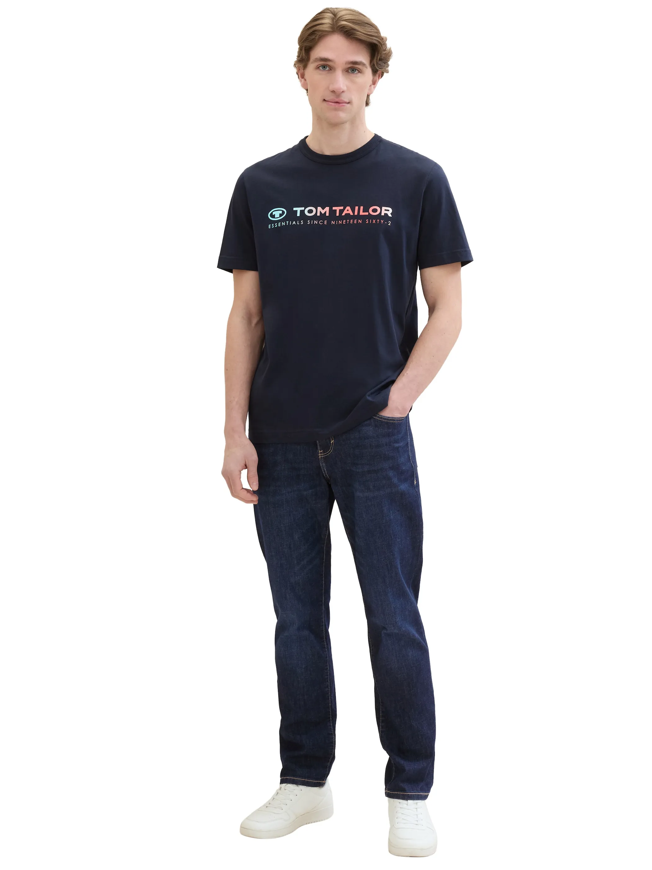 Tom Tailor 1041855 printed t-shirt Blau 895629 10668 4
