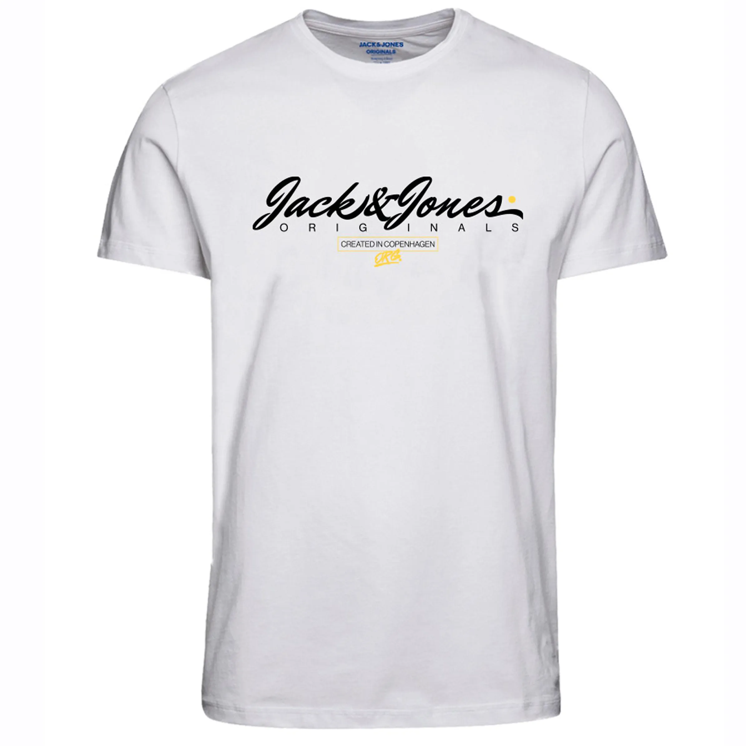 Jack Jones 12248596 JORSYMBOL TEE SS CREW Weiß 886122 177627 1