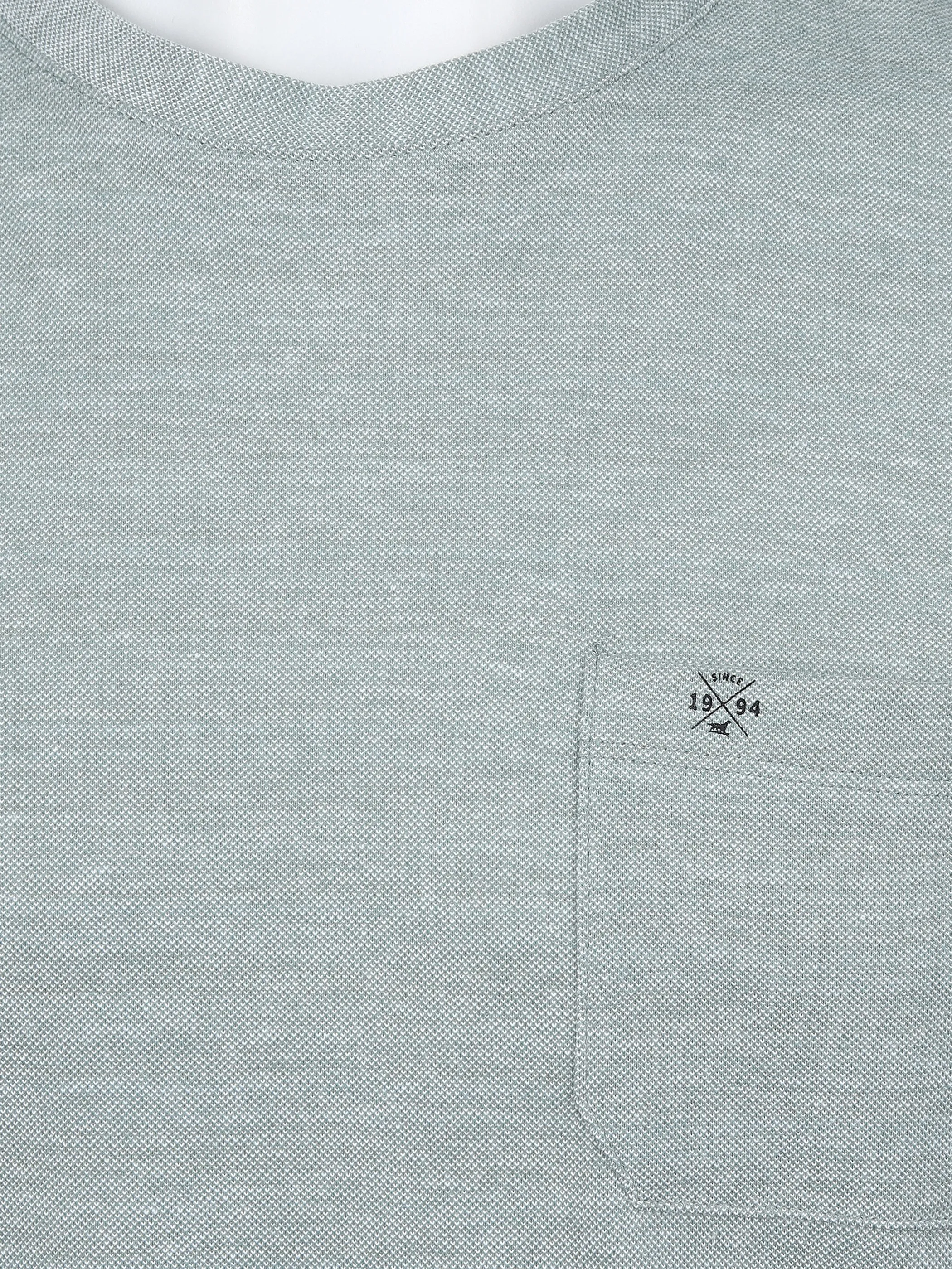Jim Spencer He. T-Shirt 1/2 Arm pique Grün 862097 OLIVE MEL 3 Jim Spencer He. T-Shirt 1/2 Arm pique Grün 862097 OLIVE MEL 3