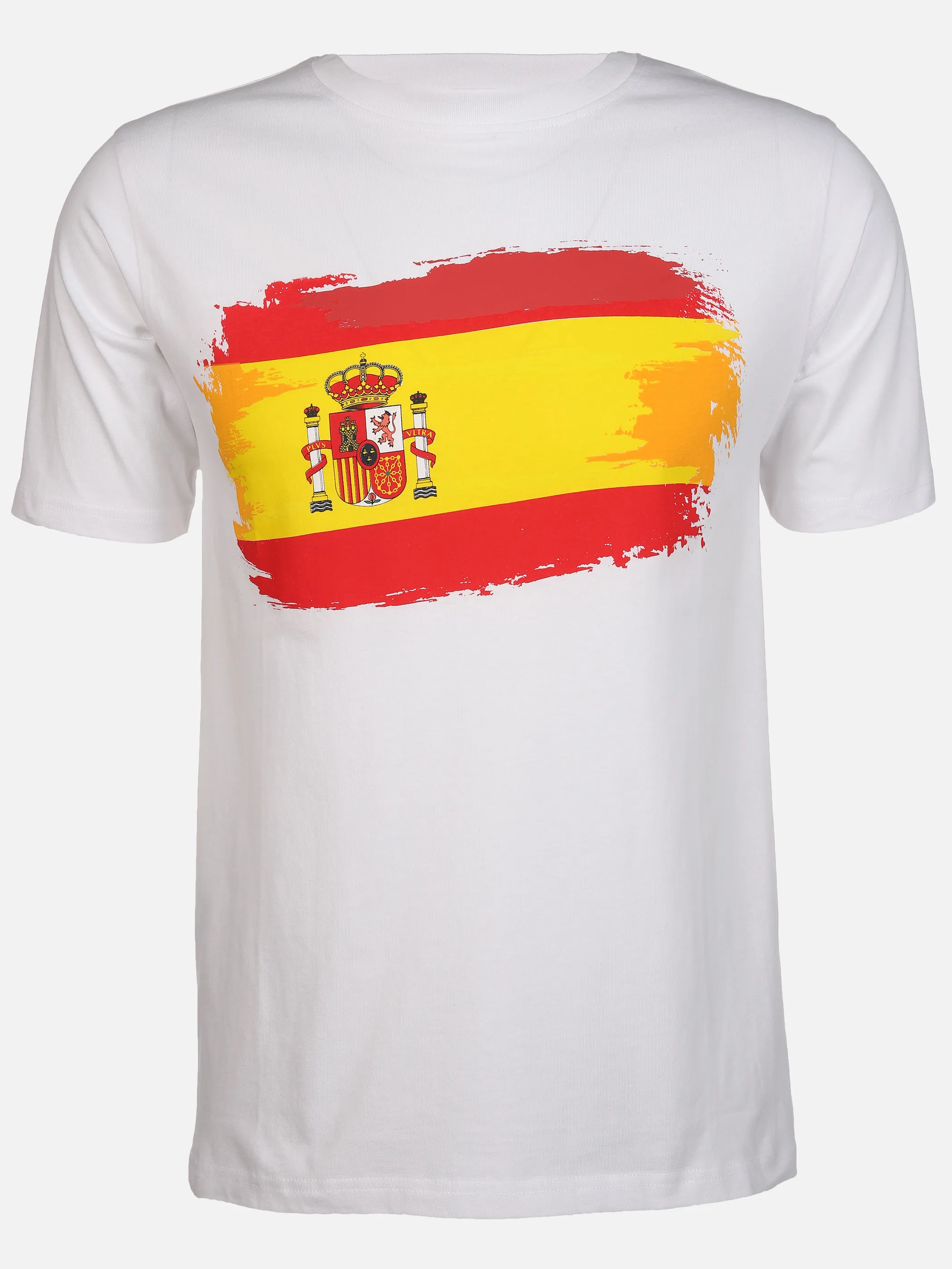 Grinario Sports Unisex T-Shirt EM24 Weiß 889225 W2 1