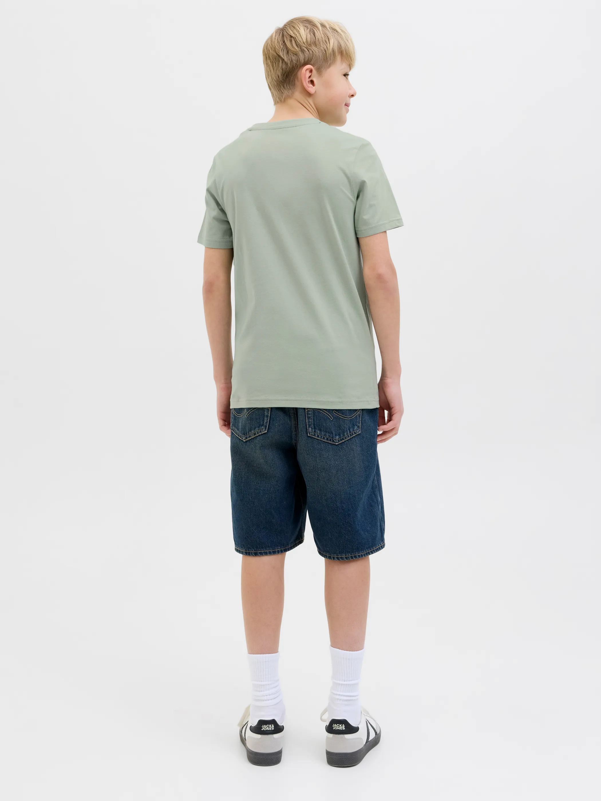 Jack&Jones Junior 12269809 JJCOLTON PHOTOPRINT T Grün 907285 176366 2